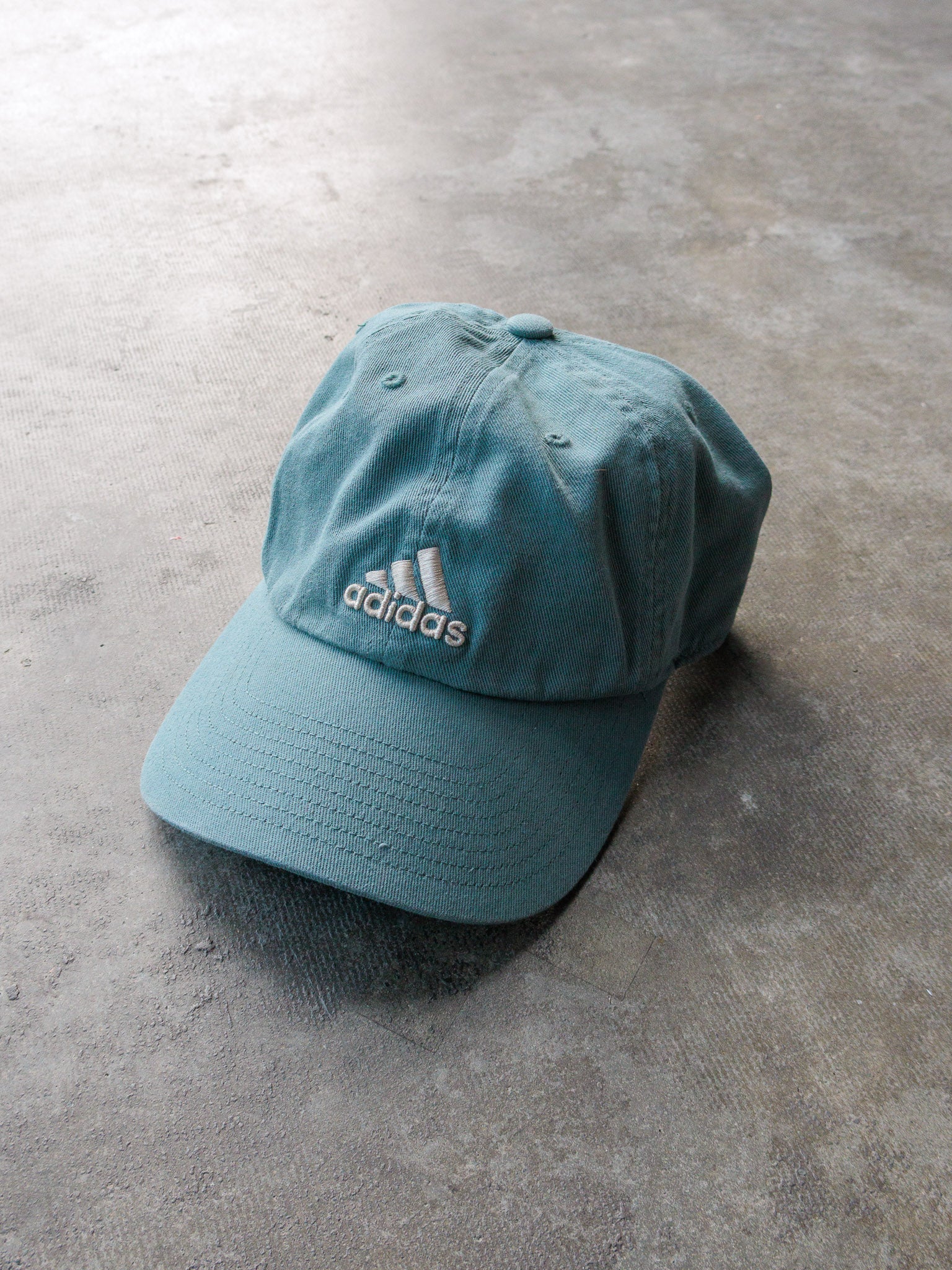 Vintage Teal Adidas Hat