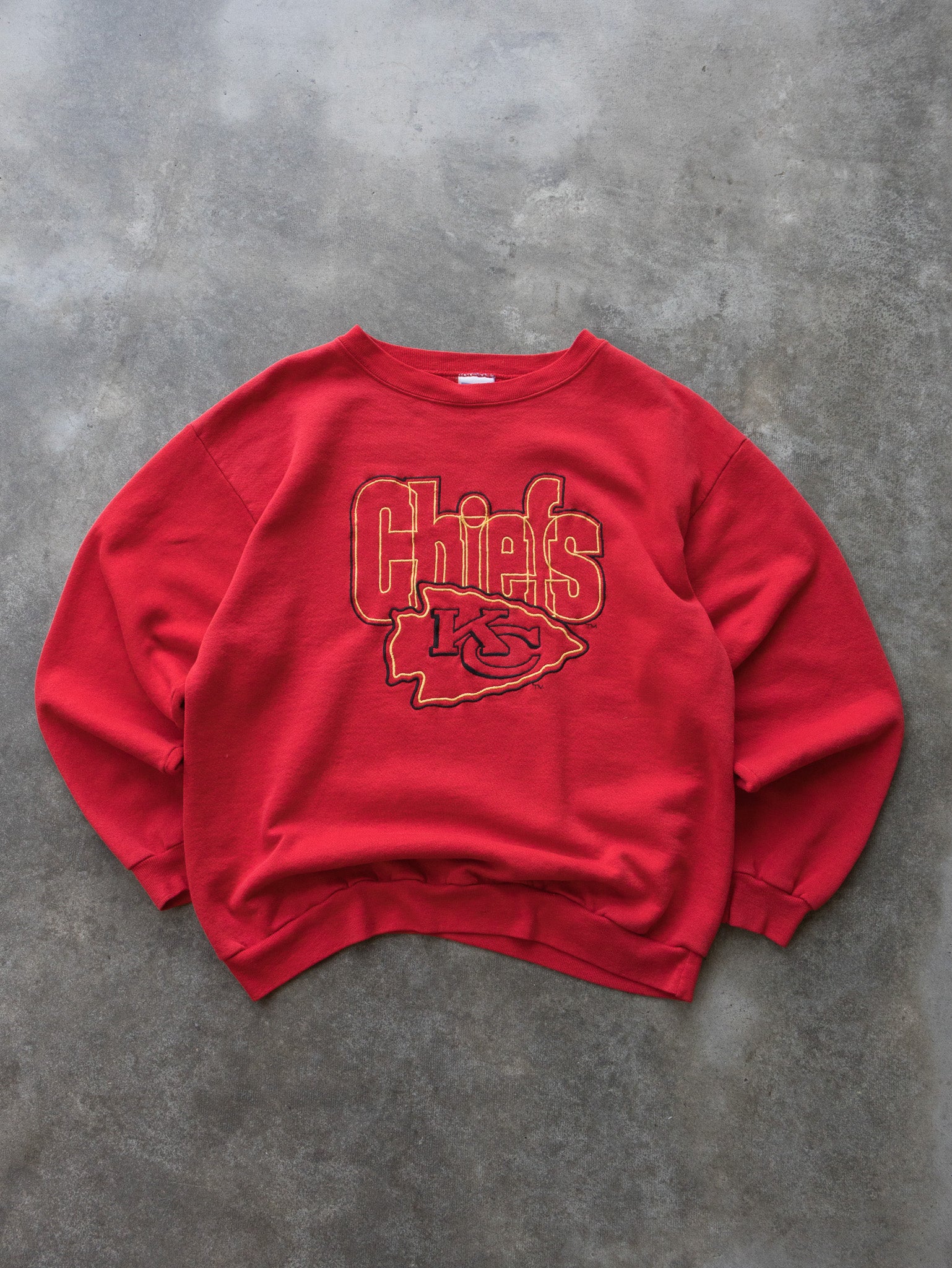 Vintage 90s Kansas City Chiefs Sweatshirt (L)