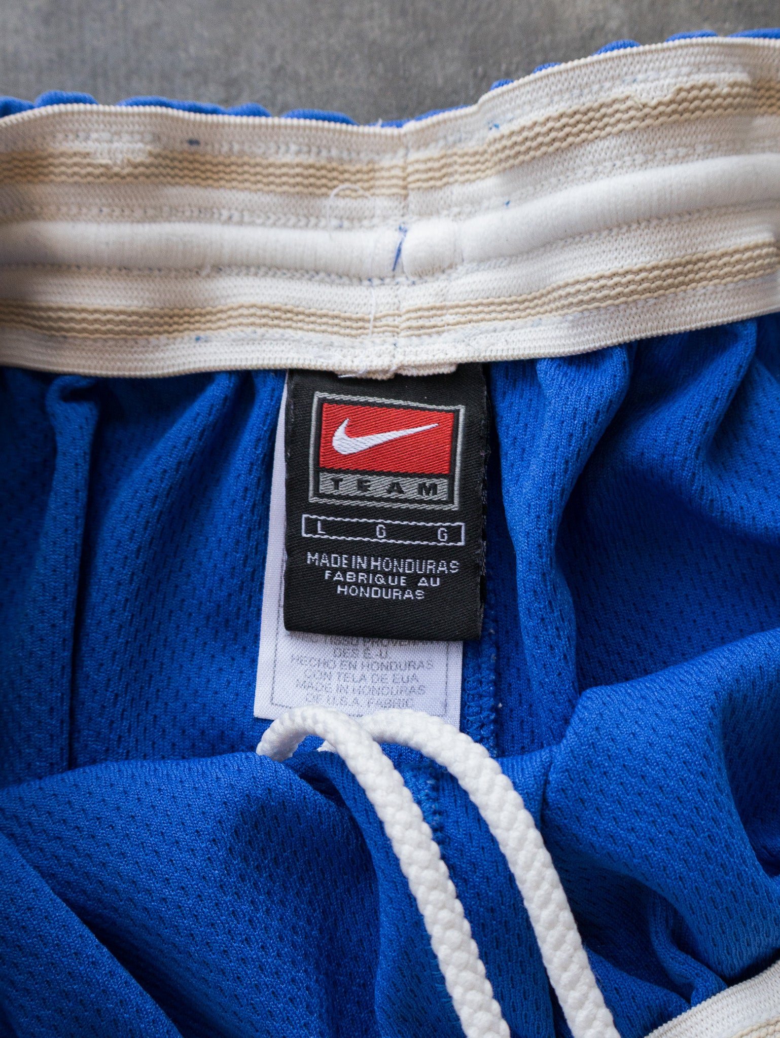 Vintage Blue Nike Basketball Shorts (L)