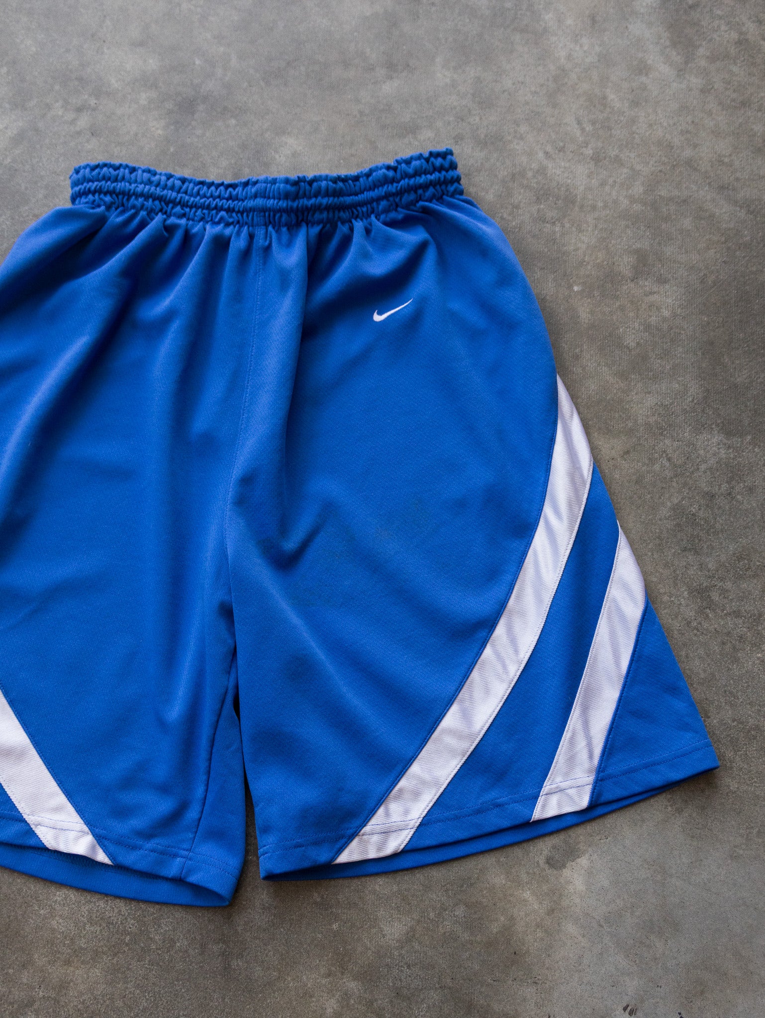 Vintage Blue Nike Basketball Shorts (L)