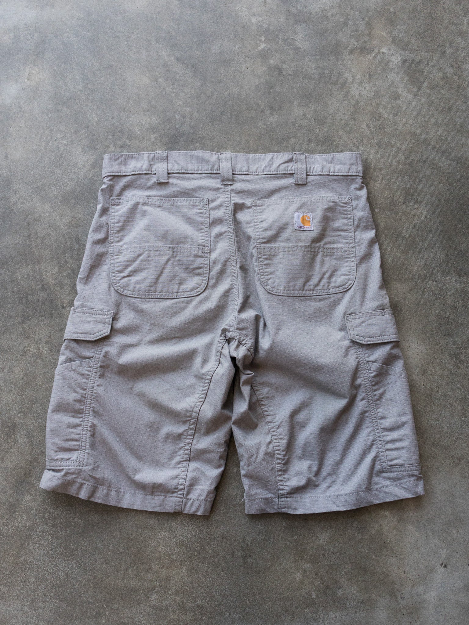 Vintage Grey Carhartt Cargo Shorts (W34)