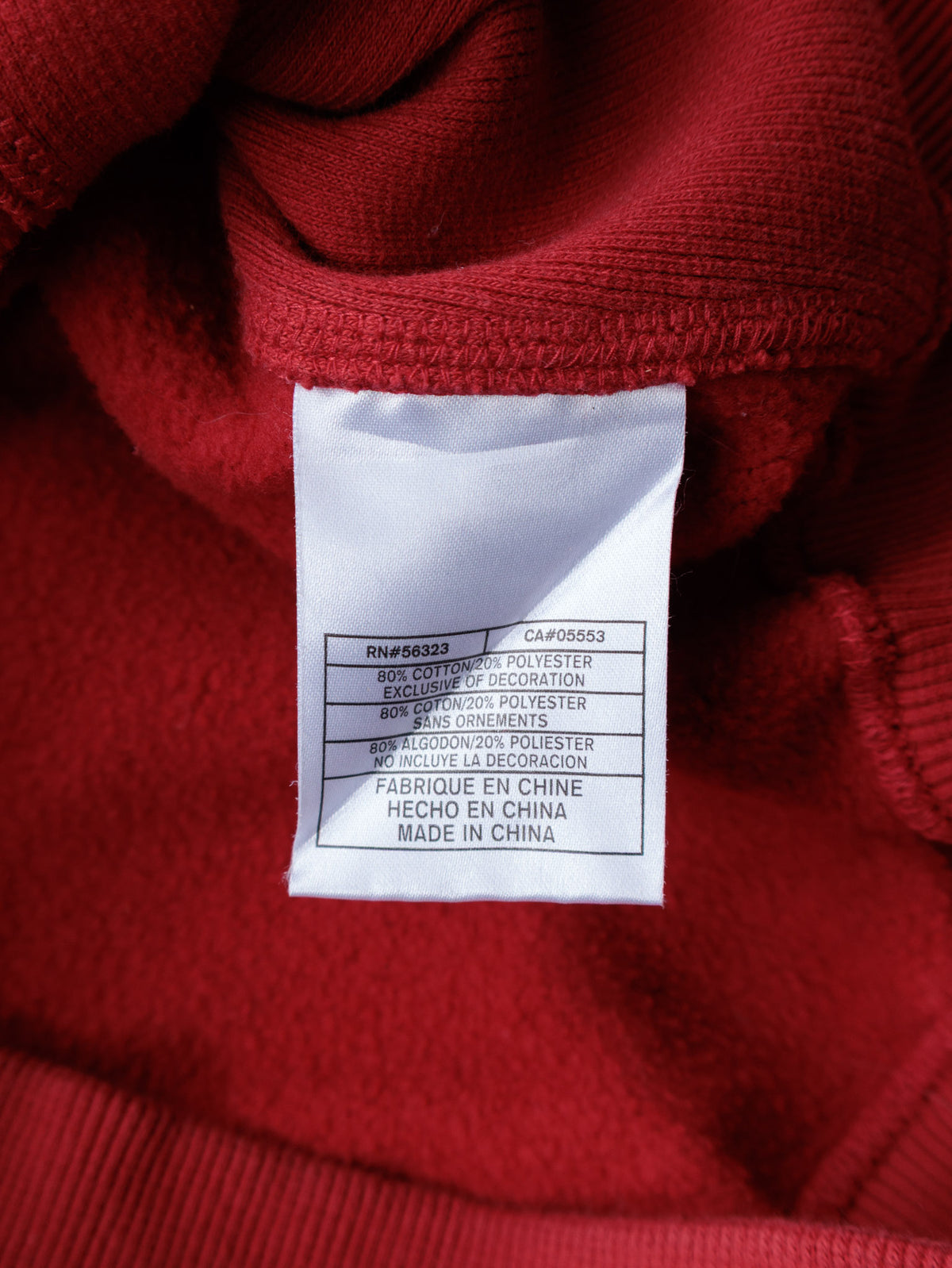 Vintage 00s Red Nike Angels Full Zip Hoodie (L)