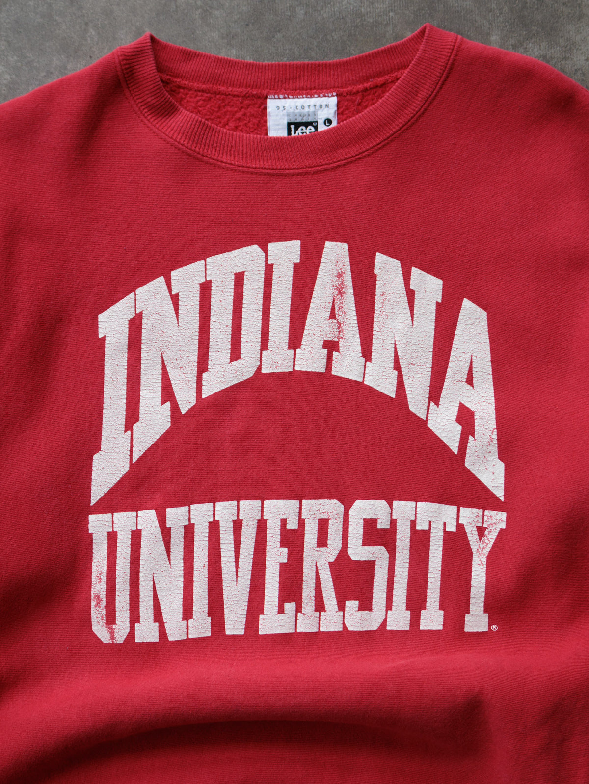 Vintage 90s Red Lee Indiana University Sweatshirt (L)