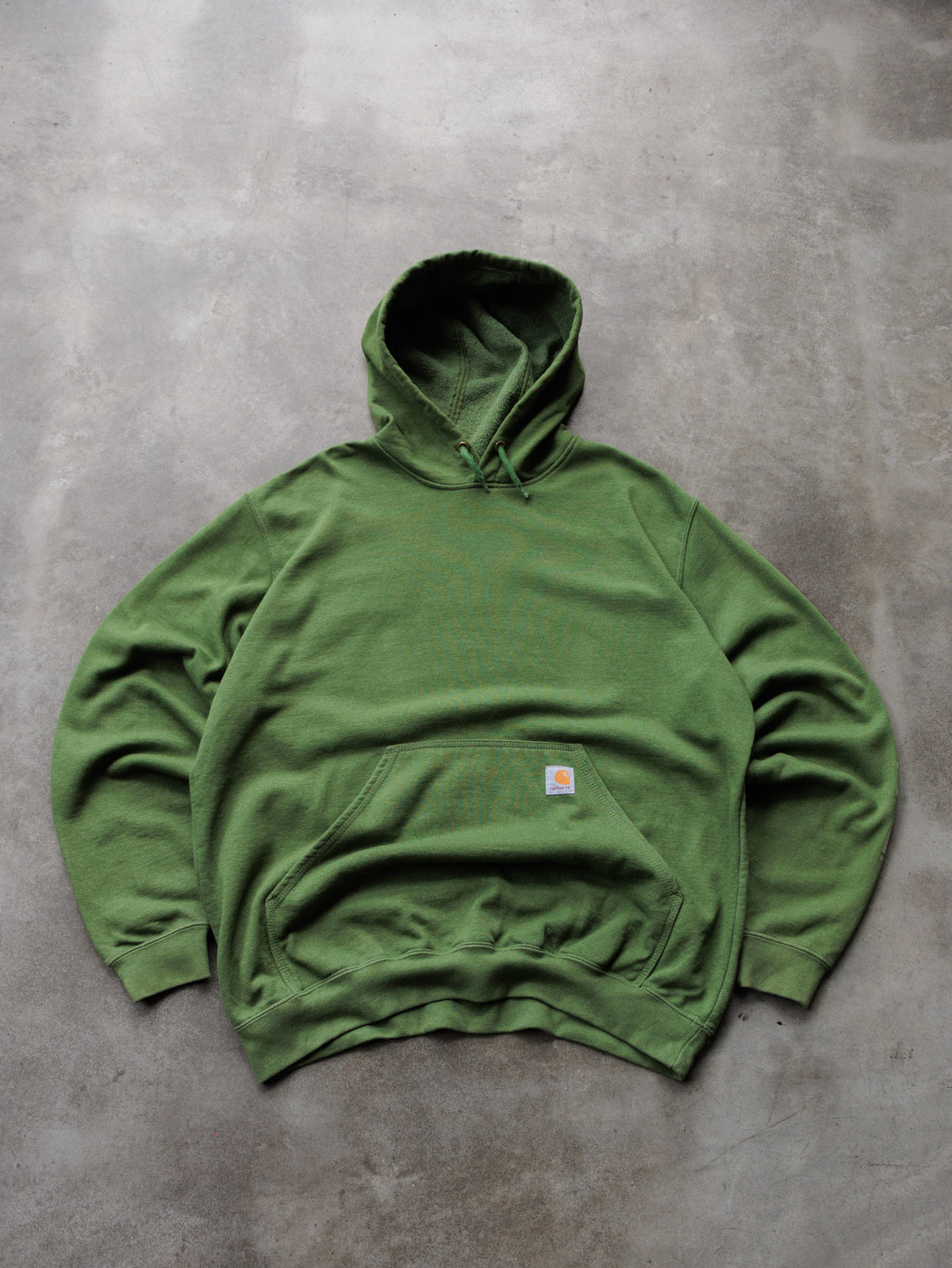 Vintage Green Carhartt Hoodie (L)