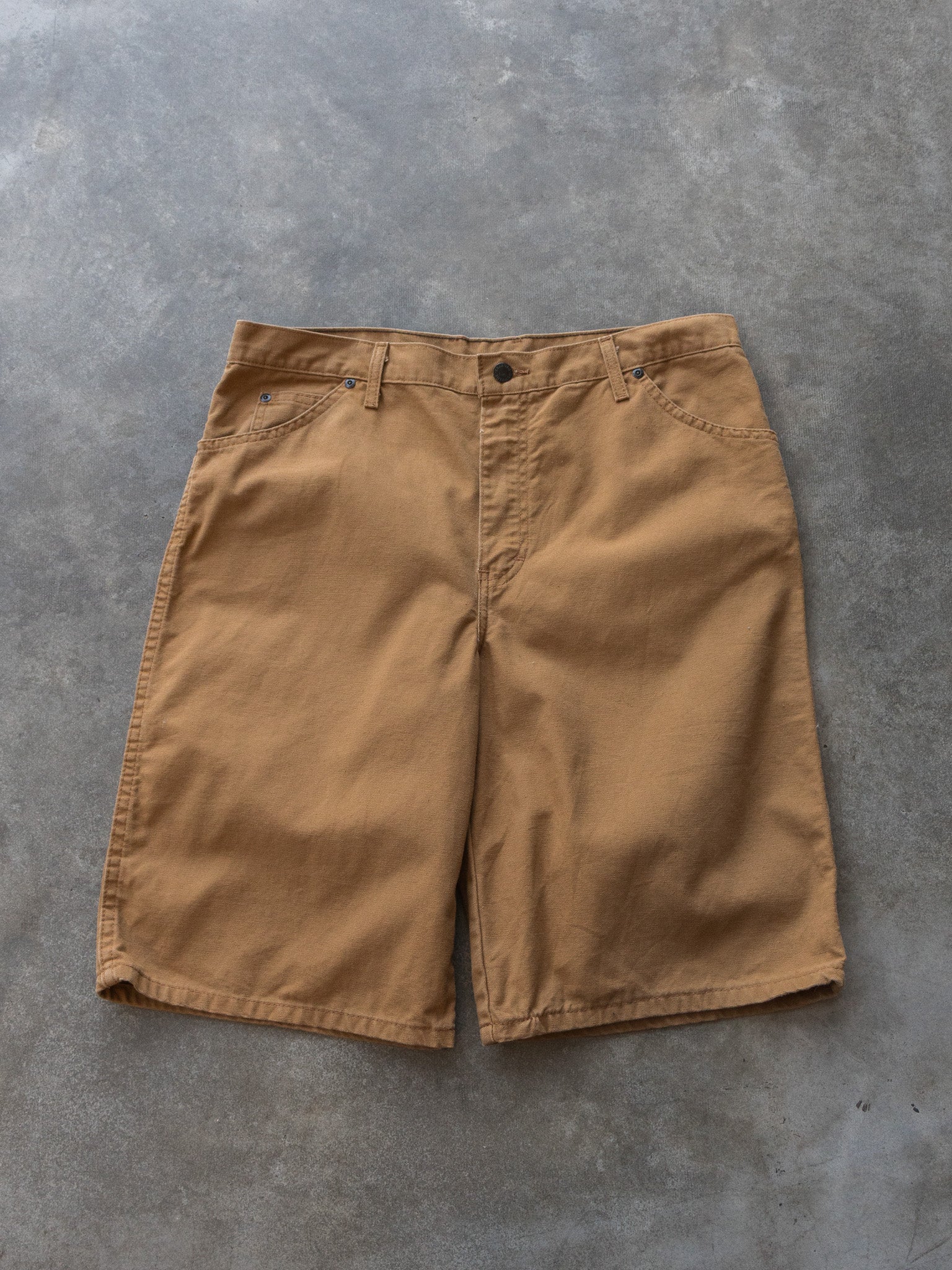 Vintage Brown Dickies Work Shorts (W34)