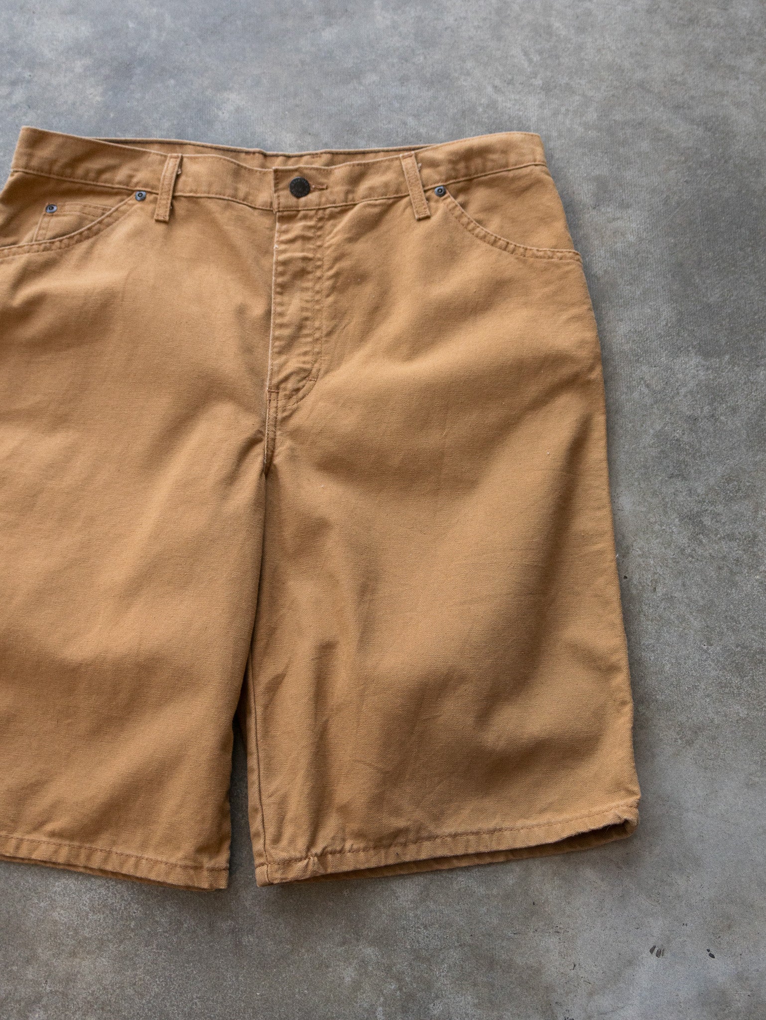 Vintage Brown Dickies Work Shorts (W34)