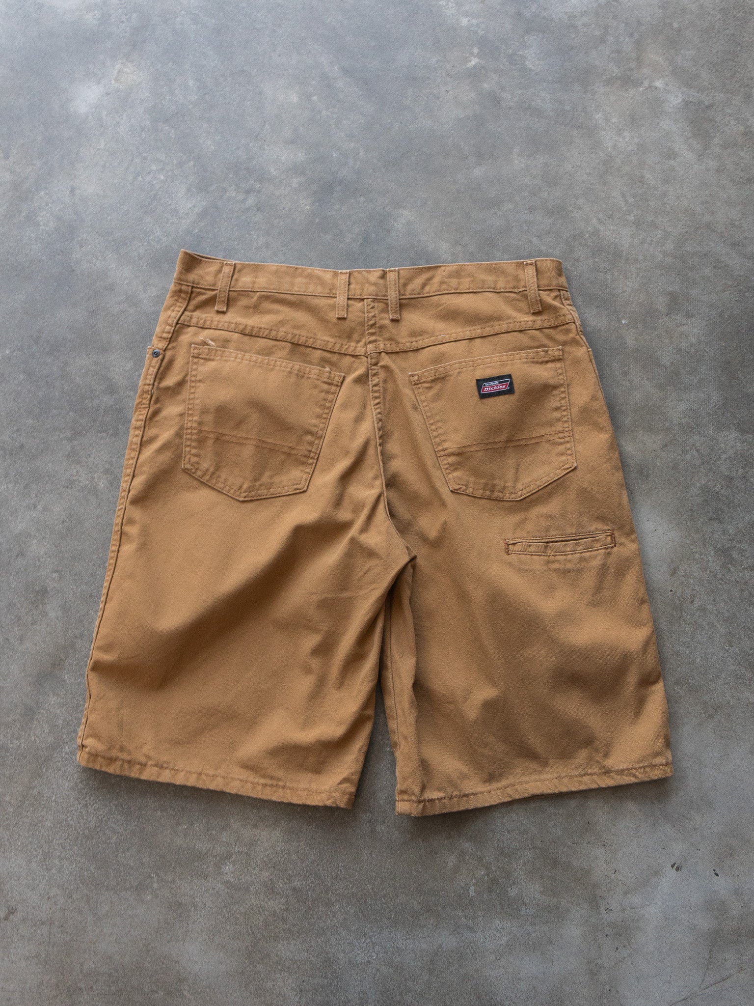Vintage Brown Dickies Work Shorts (W34)