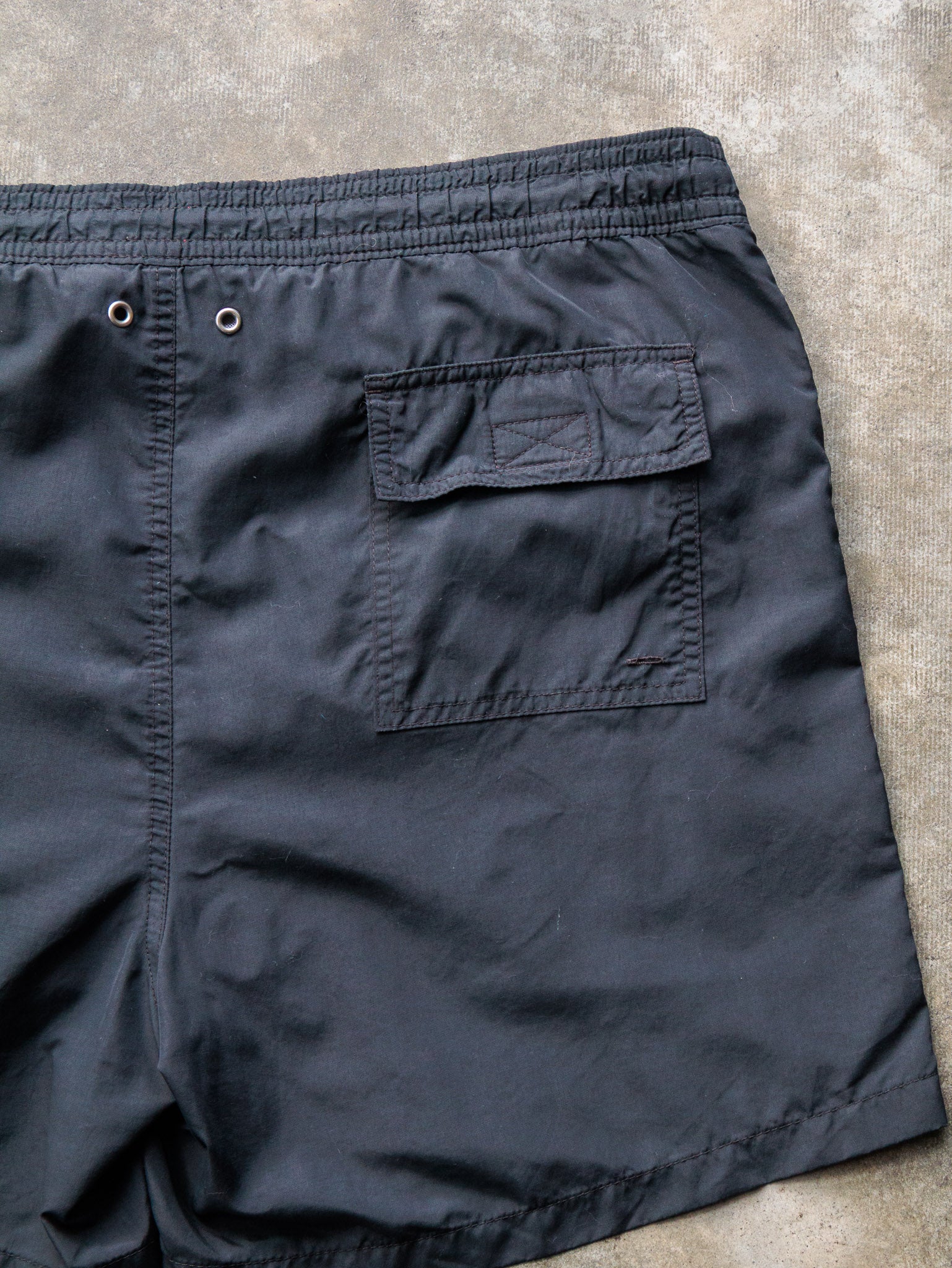 Vintage 90s Black Polo Ralph Lauren Swim Shorts (L)