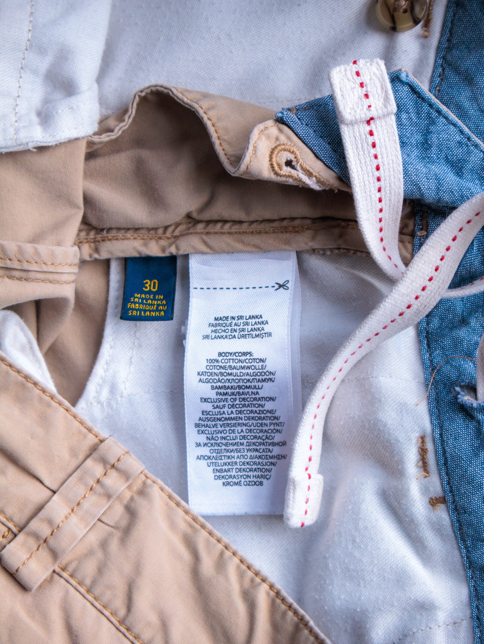 Tan Polo Ralph Lauren Chino Shorts (W30)
