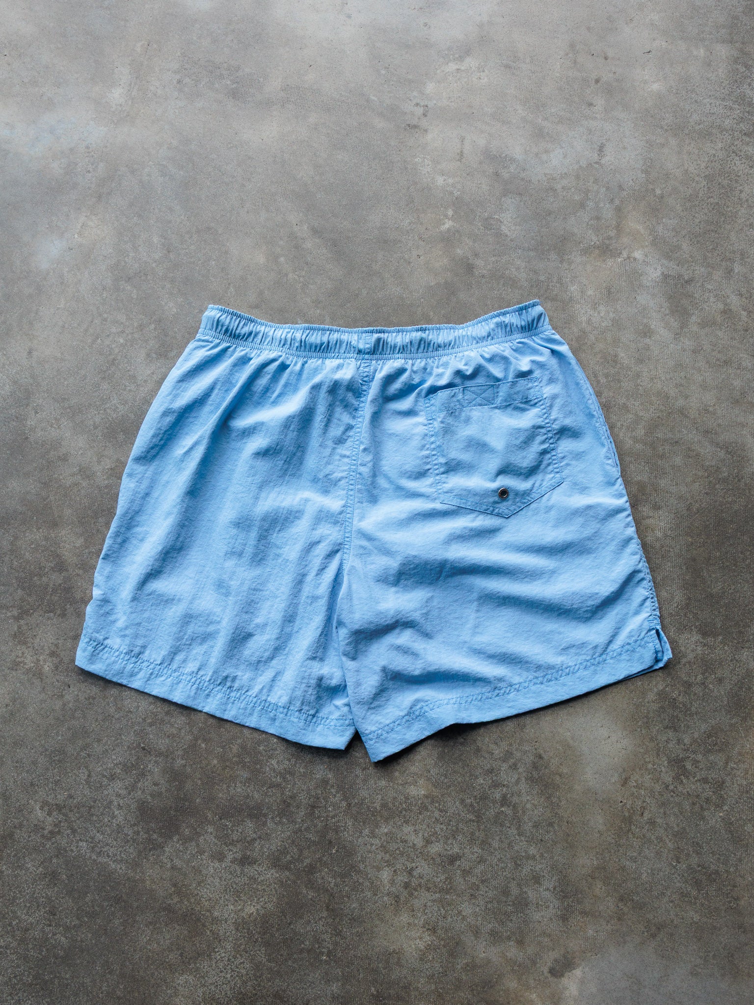 Vintage 90s Blue Polo Ralph Lauren Swim Shorts (M)