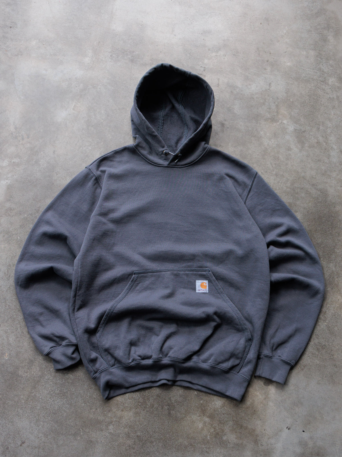 Vintage Grey Carhartt Hoodie (S)