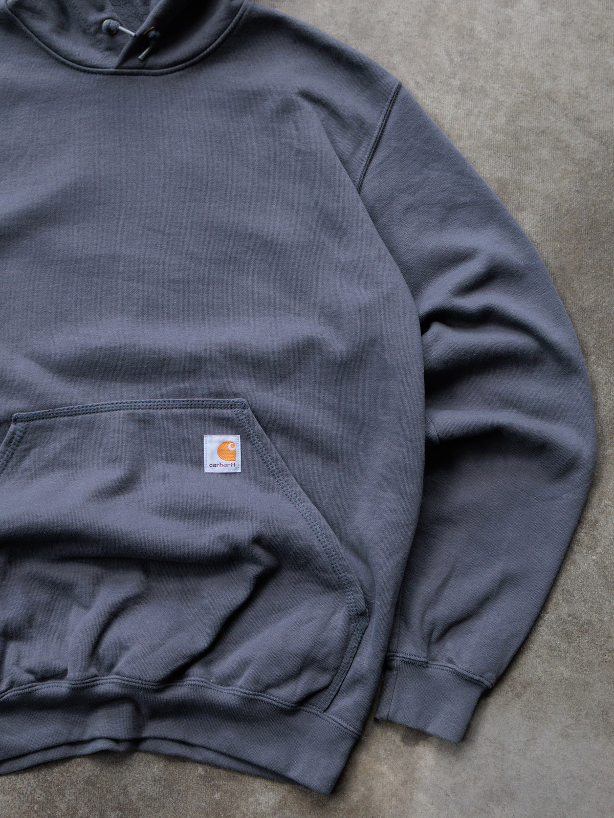 Vintage Grey Carhartt Hoodie (S)