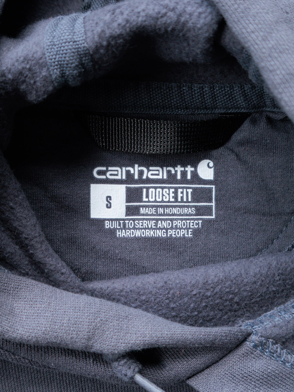 Vintage Grey Carhartt Hoodie (S)