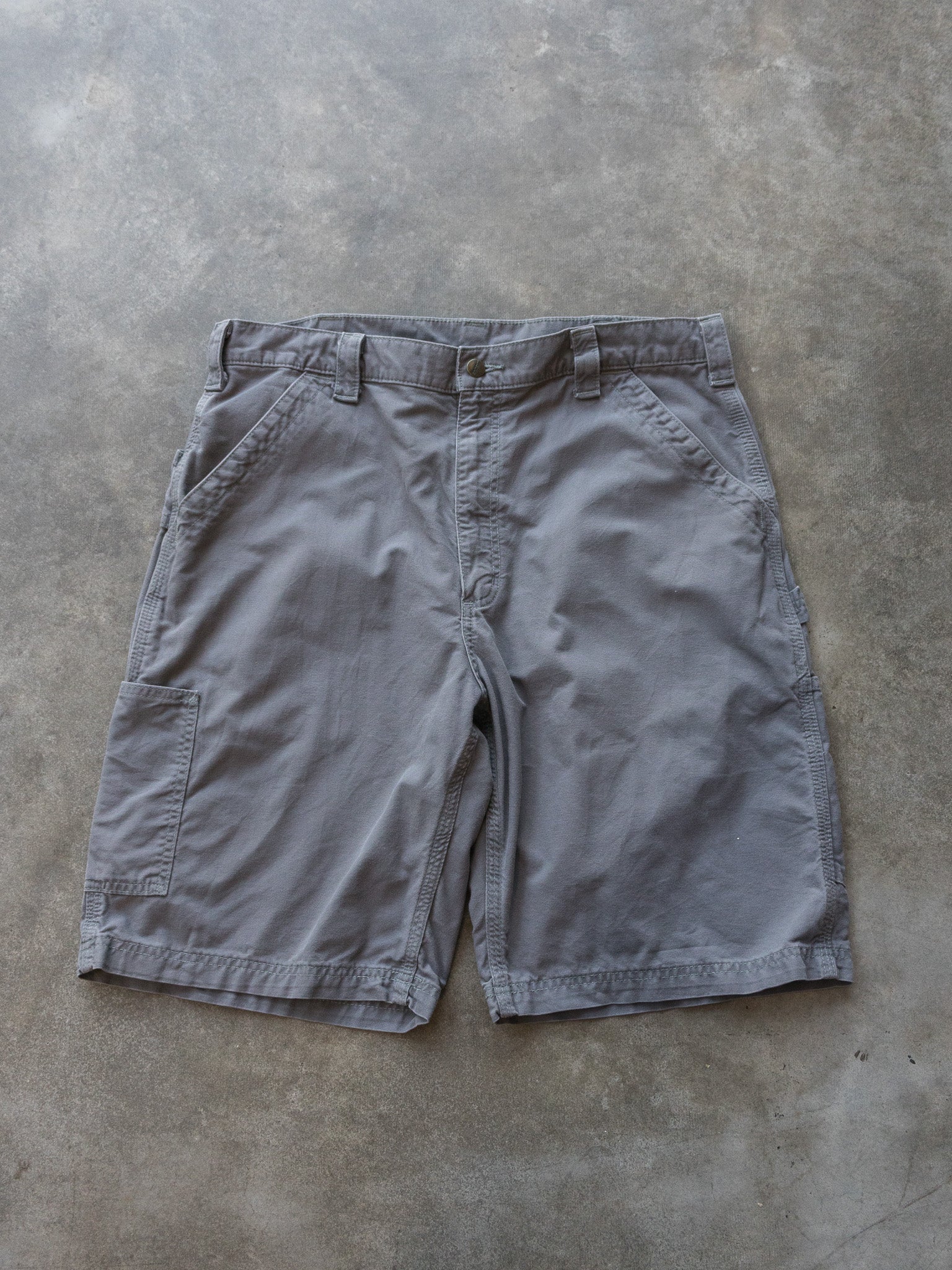 Vintage Grey Carhartt Carpenter Shorts (W36)