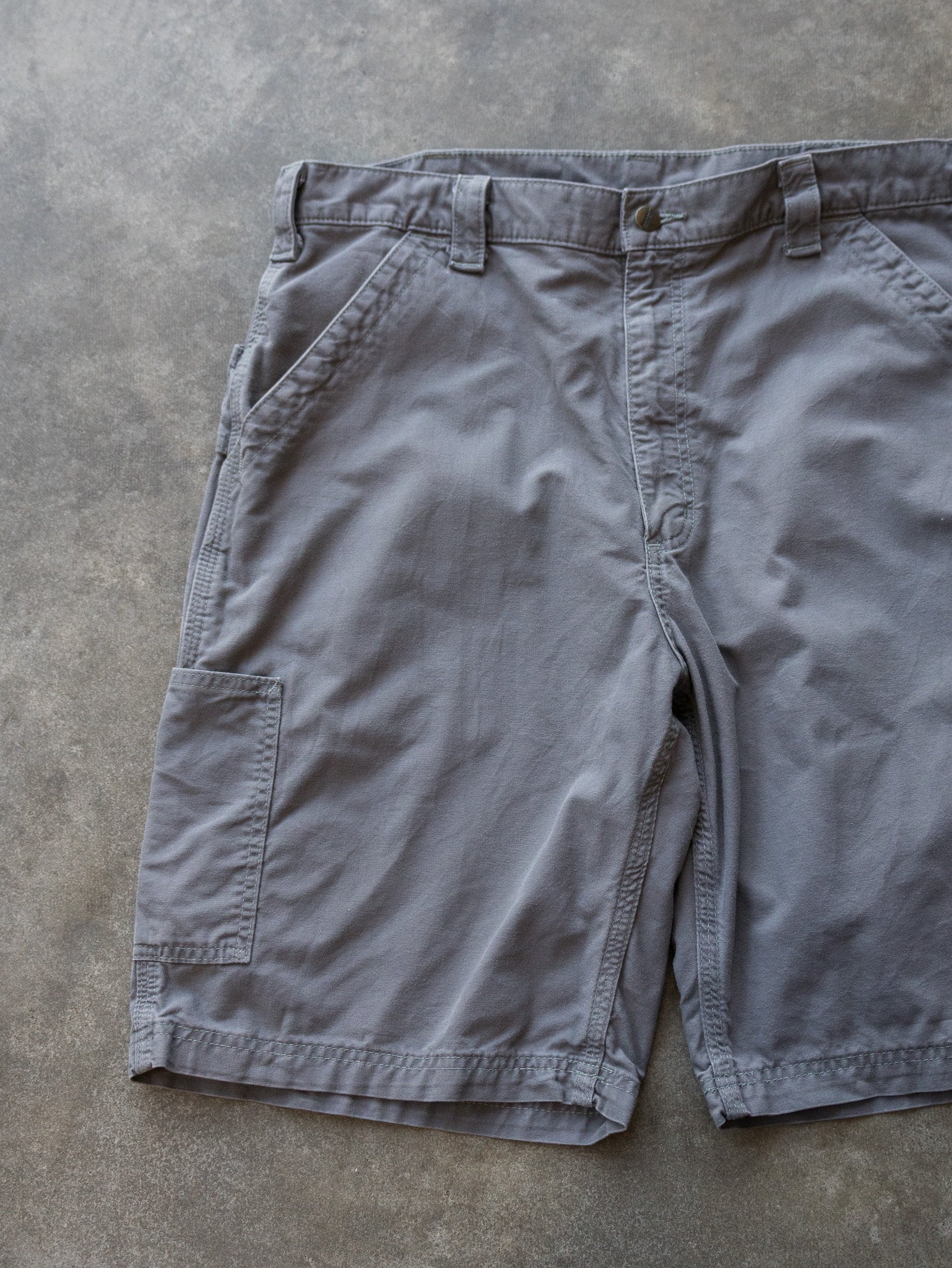 Vintage Grey Carhartt Carpenter Shorts (W36)