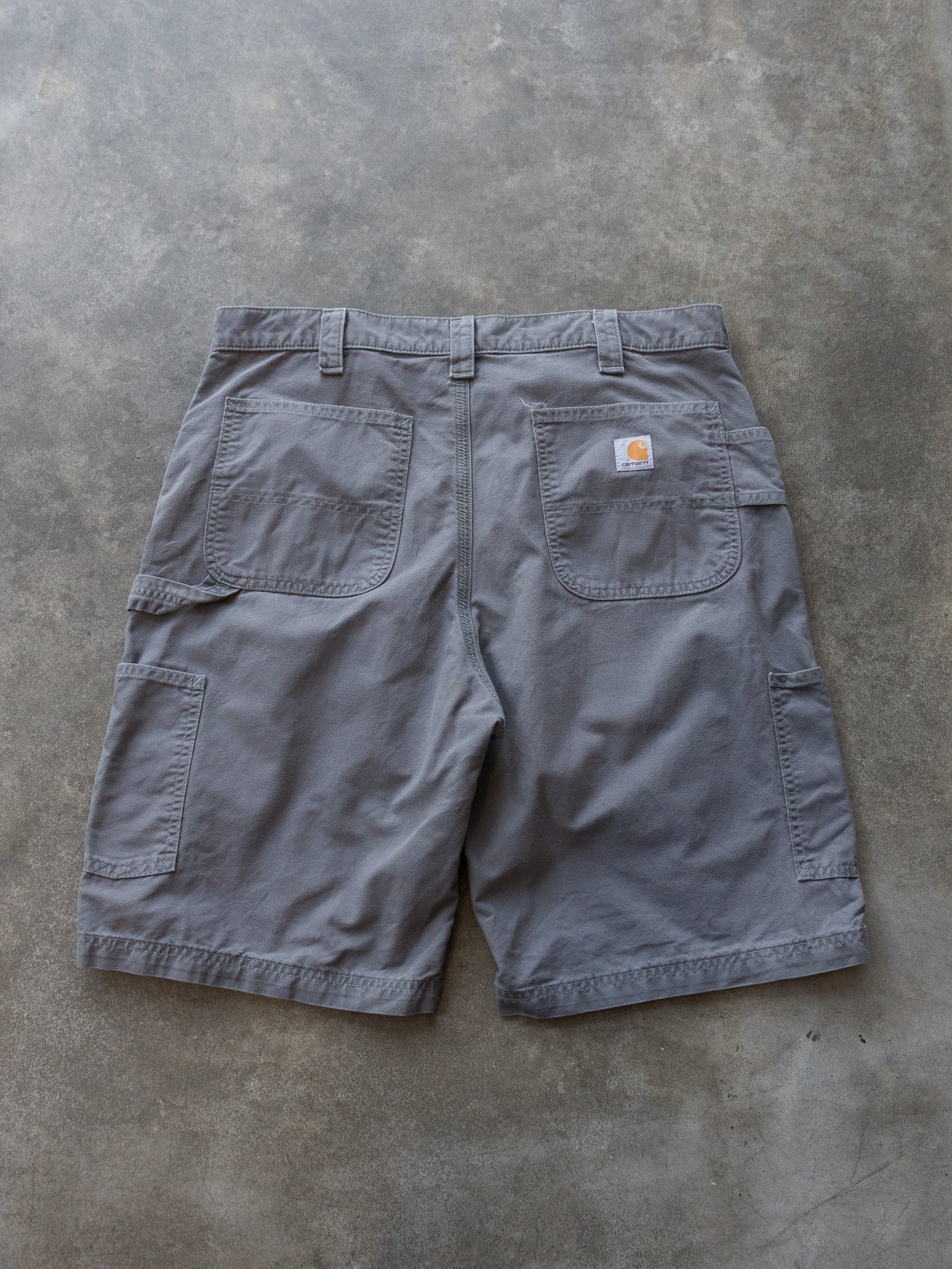 Vintage Grey Carhartt Carpenter Shorts (W36)