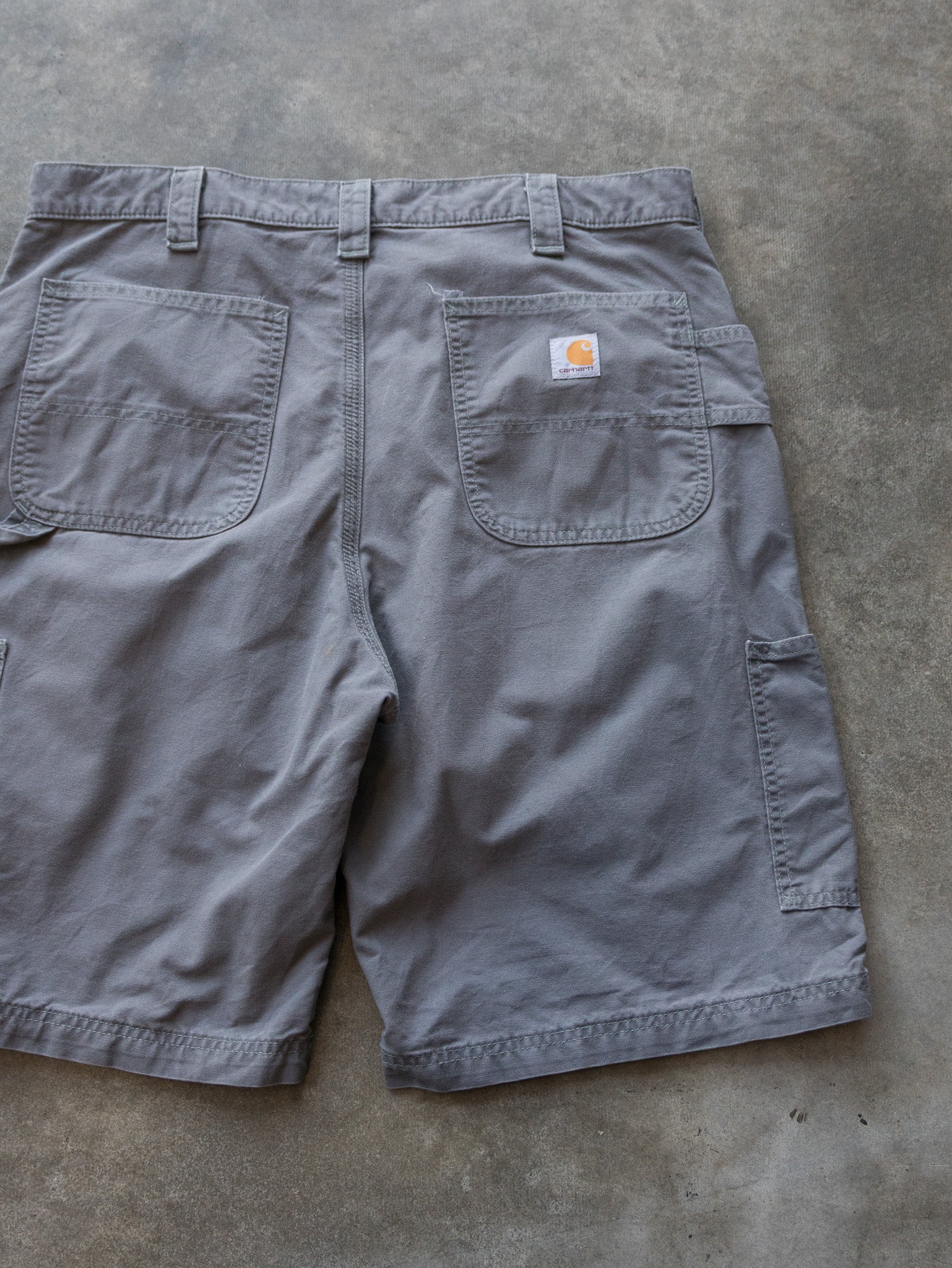Vintage Grey Carhartt Carpenter Shorts (W36)