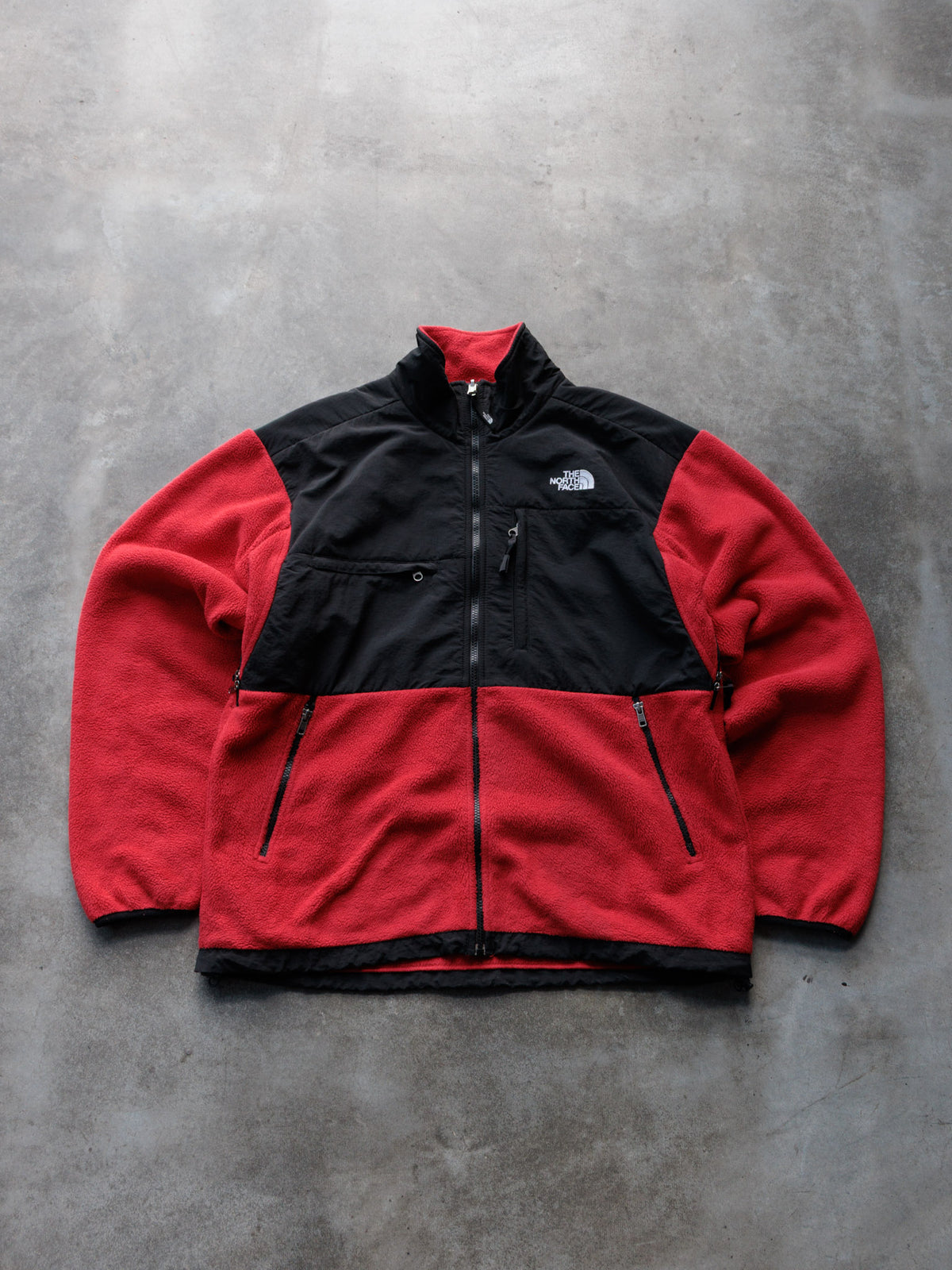 Vintage Red The North Face Denali Fleece Jacket (L)