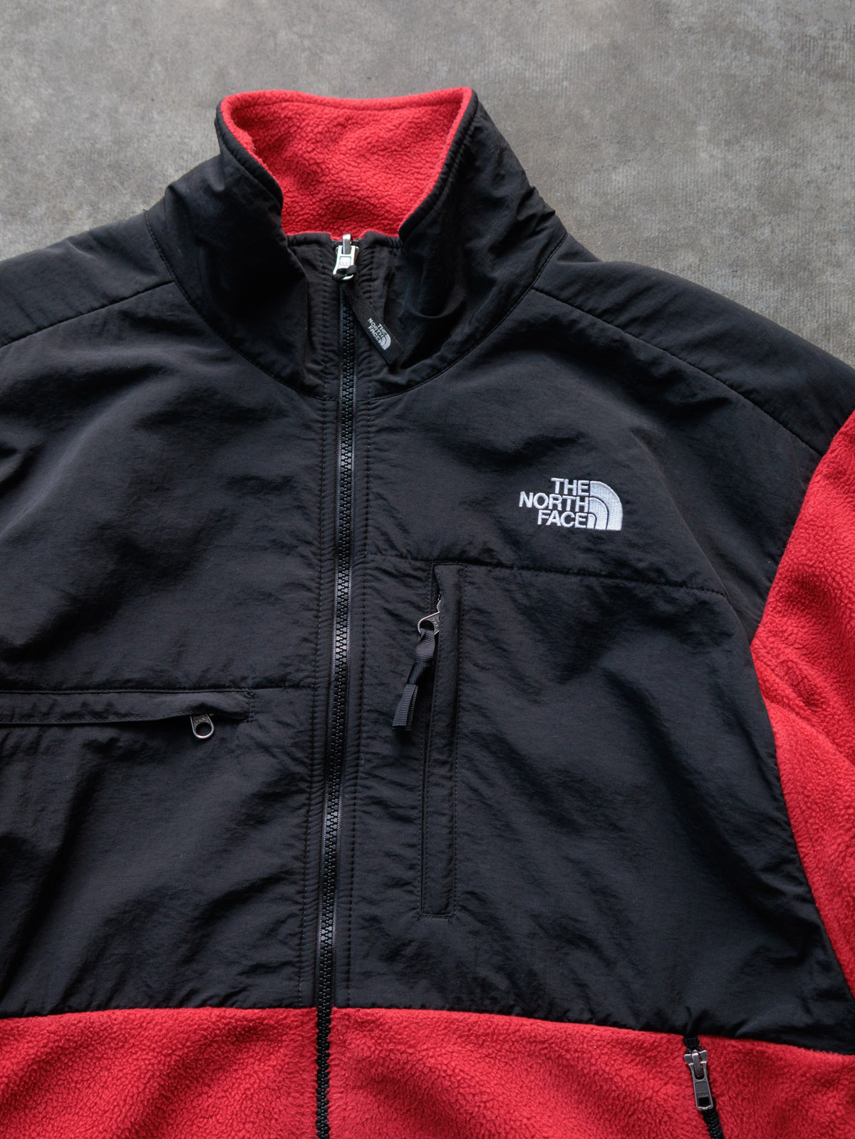 Vintage Red The North Face Denali Fleece Jacket (L)