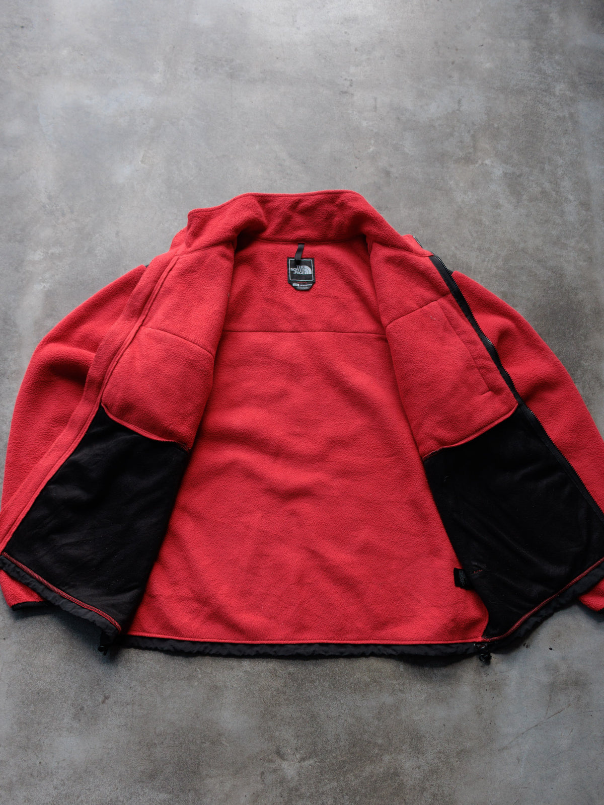 Vintage Red The North Face Denali Fleece Jacket (L)