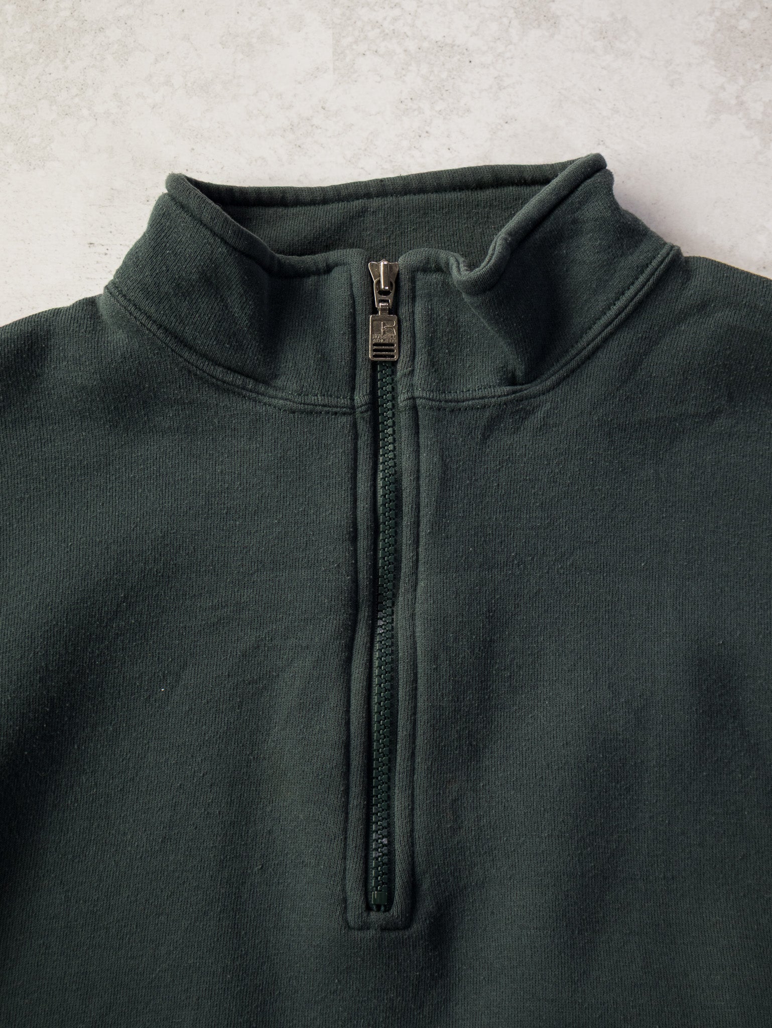 Vintage Russell Teal Quarter Zip (XL)