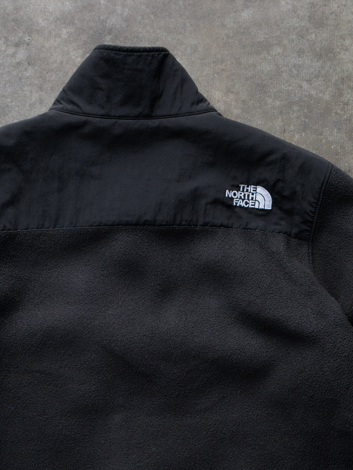 Vintage Black The North Face Fleece Jacket (S)