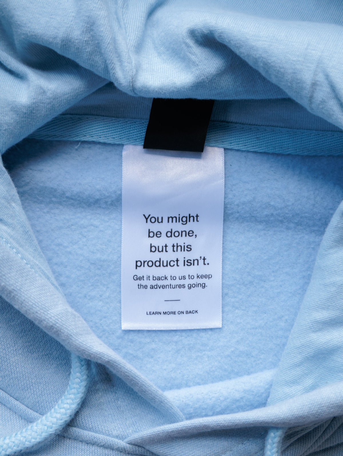 Vintage Blue The North Face Hoodie (S)