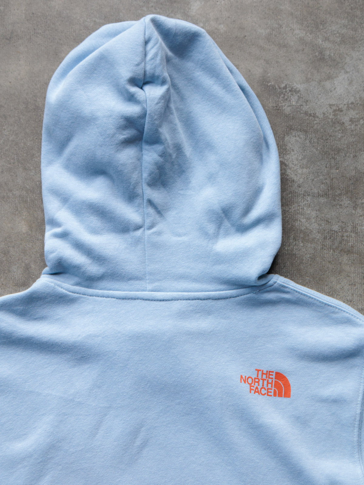 Vintage Blue The North Face Hoodie (S)