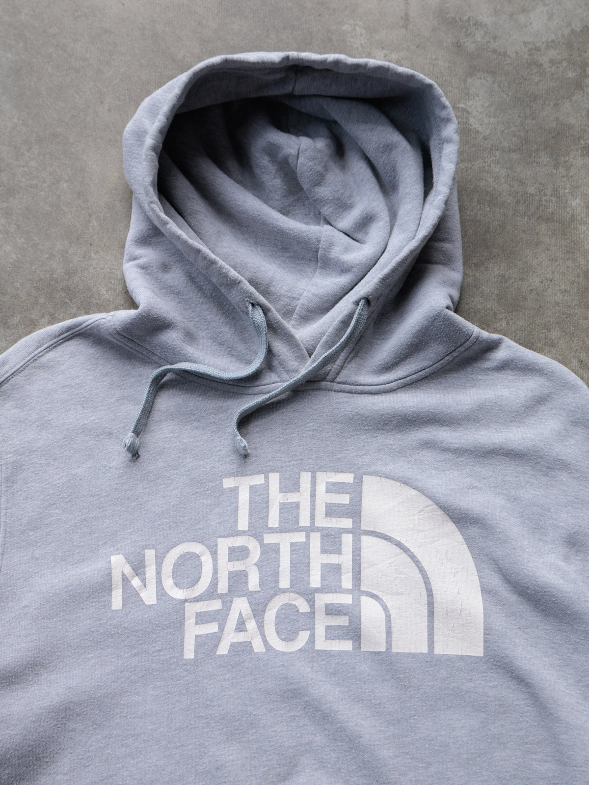 Vintage Grey The North Face Hoodie (XL)