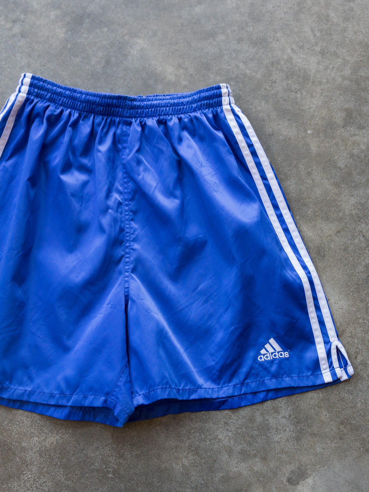 Vintage Blue Adidas Shorts (M)