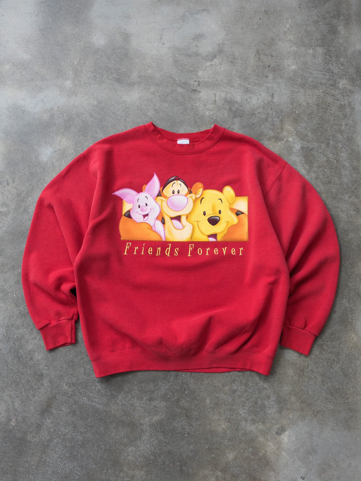 Vintage Winnie the Pooh Friends Forever Sweatshirt (L)