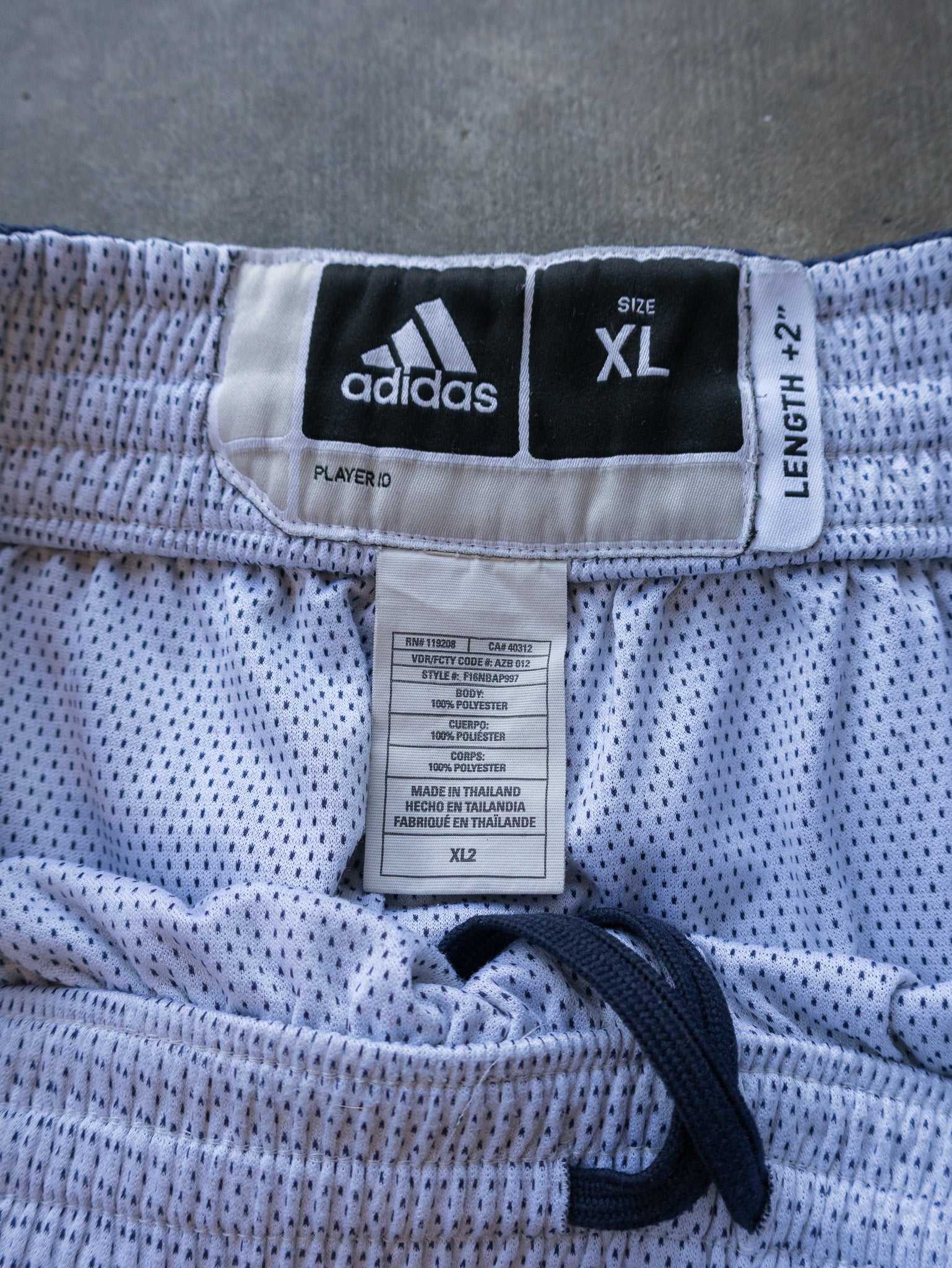 Vintage Adidas Utah Jazz Basketball Shorts (XL)