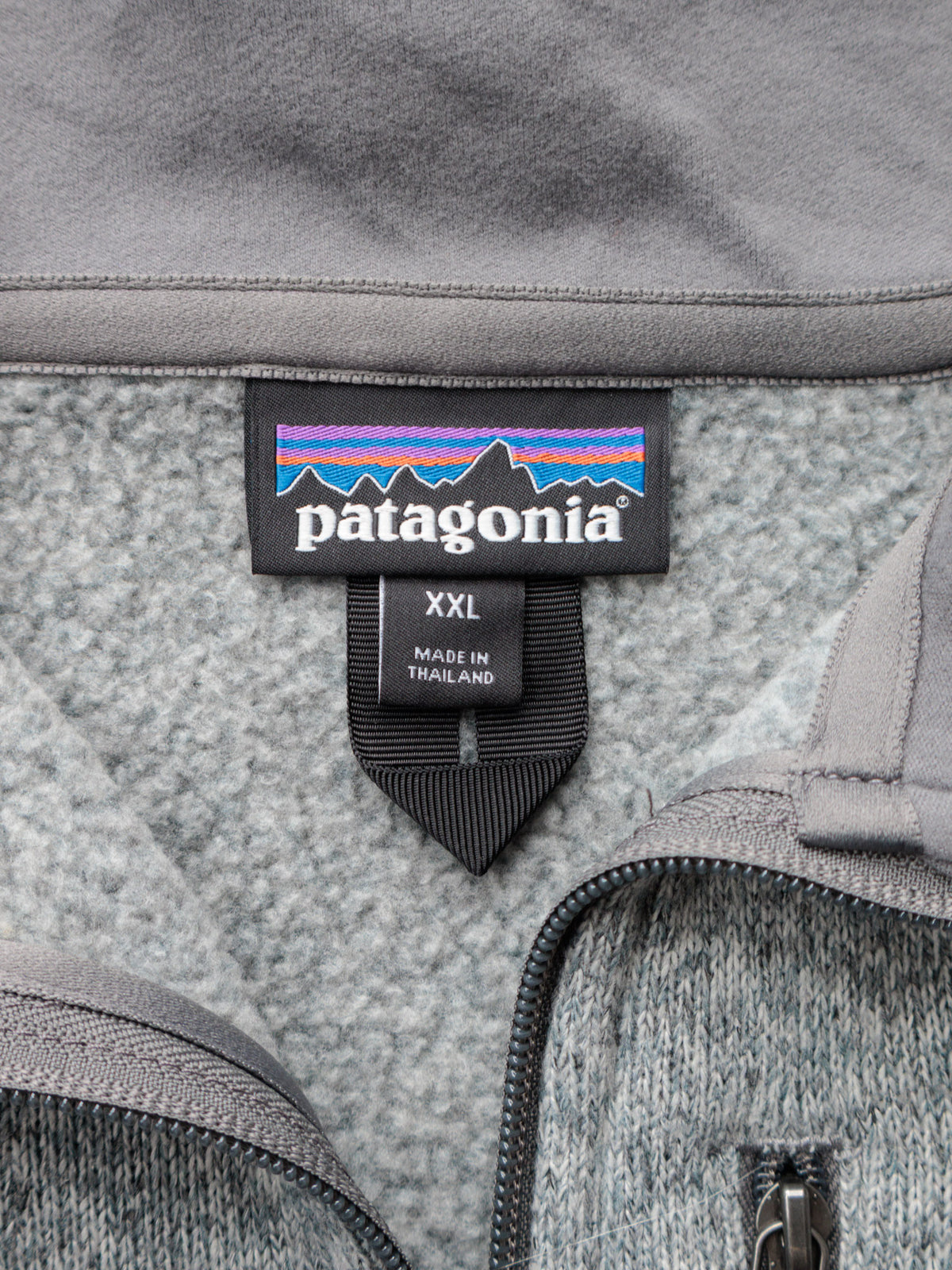 Grey Patagonia Fleece Quarter Zip (2XL)