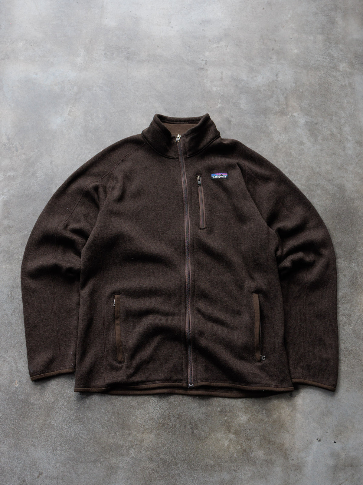 Brown Patagonia Better Sweater Fleece Jacket (L)