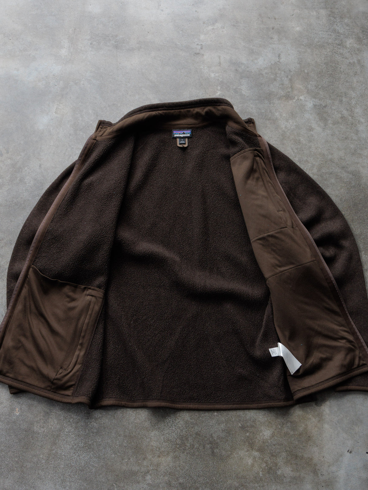 Brown Patagonia Better Sweater Fleece Jacket (L)