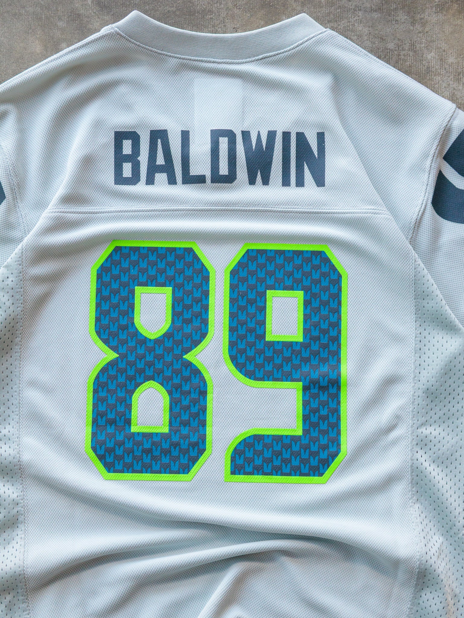 Grey Seattle Seahawks Doug Baldwin NFL Jersey Youth (14-16Y)