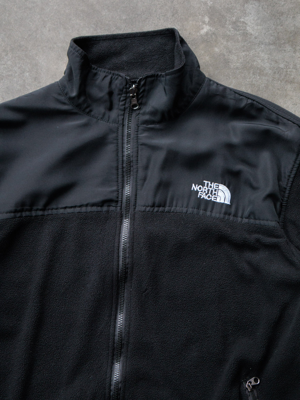Vintage Black The North Face Summit Series Fleece Jacket (XL)