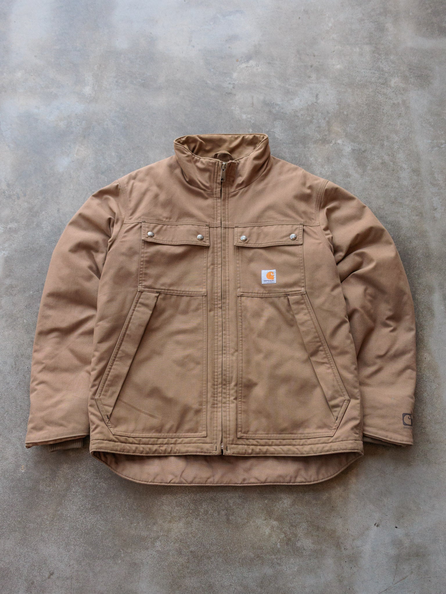 Vintage Carhartt Brown Quick Duck Jefferson Jacket (M)