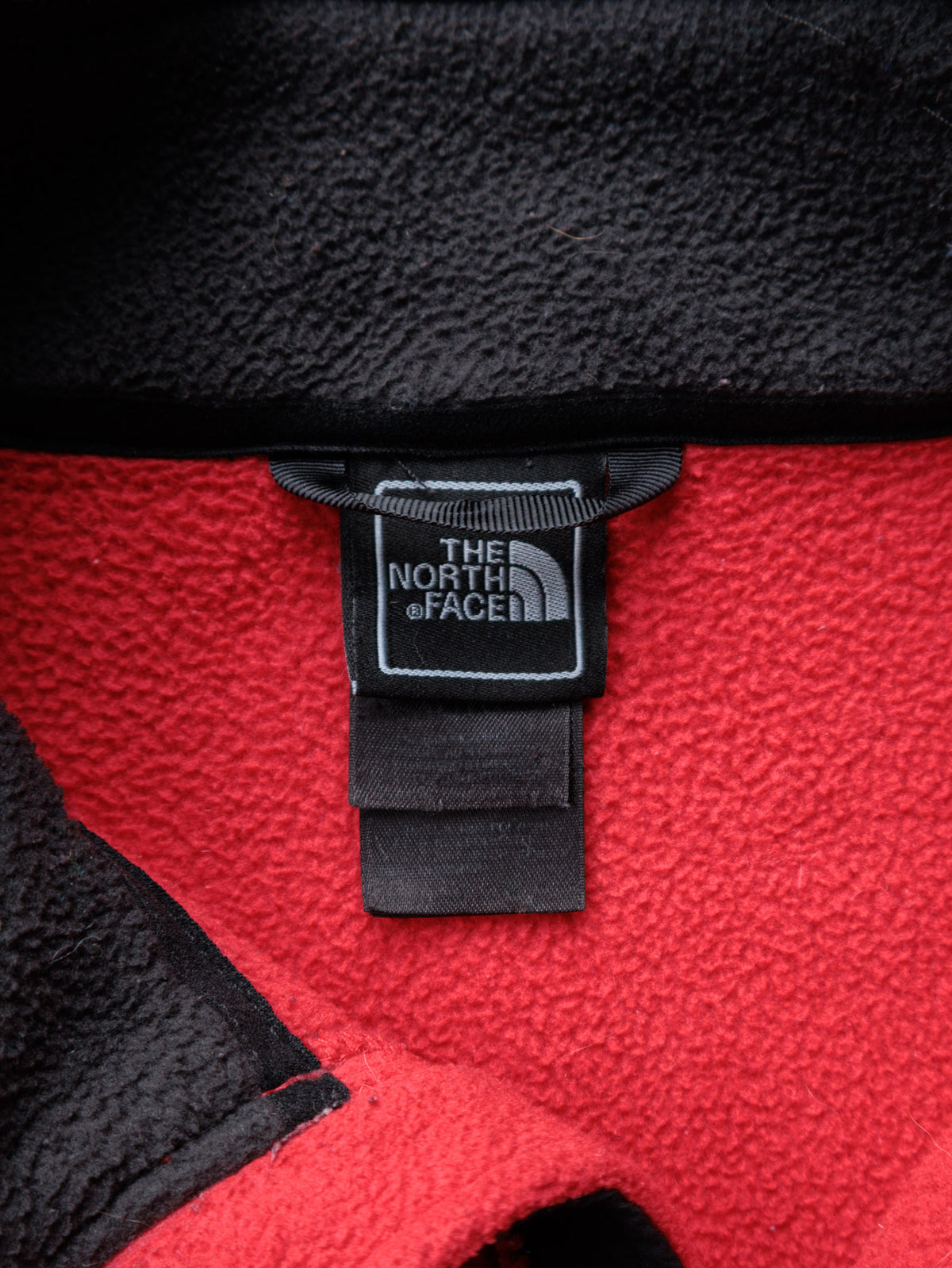 Vintage 90s Black The North Face Colourblock Fleece Jacket (XL)