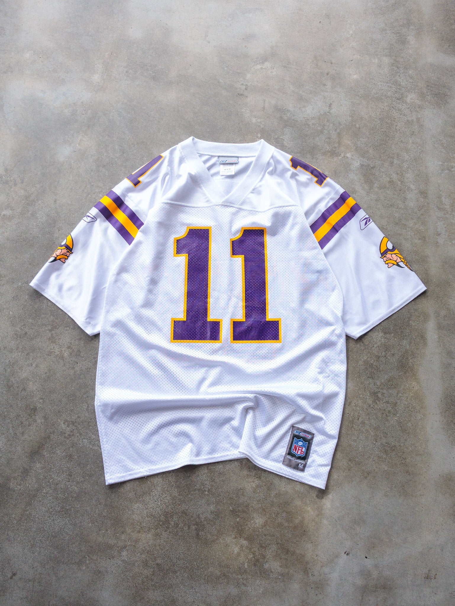 Vintage 00s Reebok Minnesota Vikings Daunte Culpepper NFL Jersey (M)