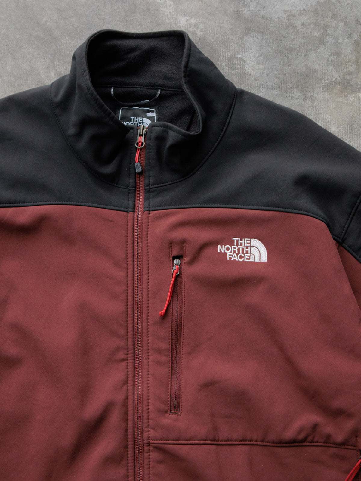 Vintage Black The North Face Colourblock Jacket (2XL)