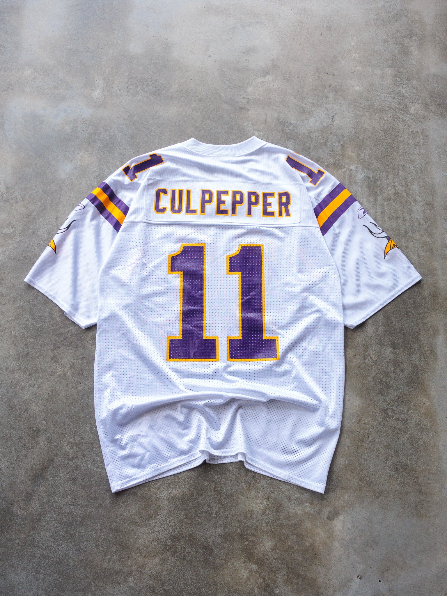 Vintage 00s Reebok Minnesota Vikings Daunte Culpepper NFL Jersey (M)