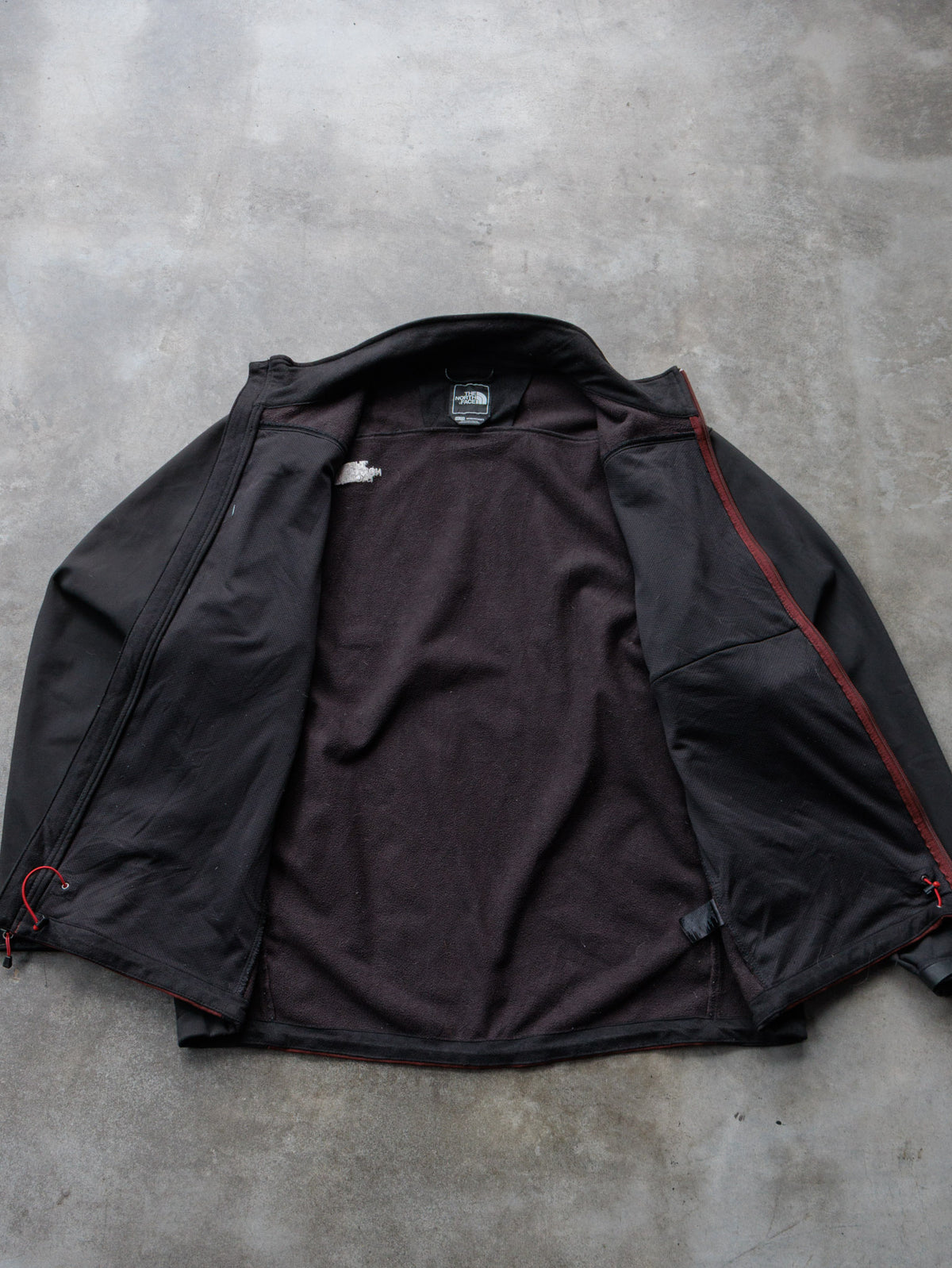Vintage Black The North Face Colourblock Jacket (2XL)