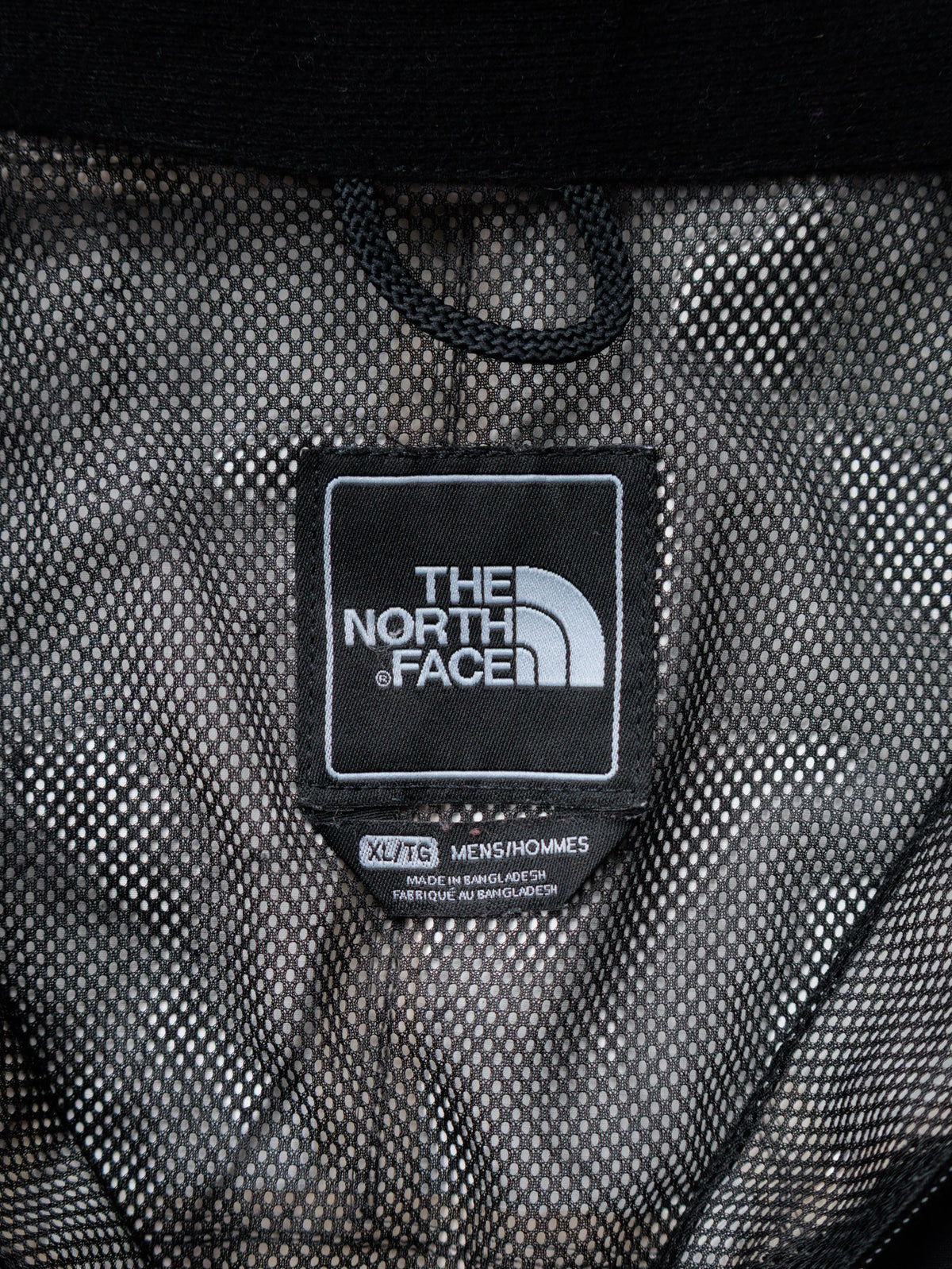 Vintage Black The North Face Windbreaker (XL)