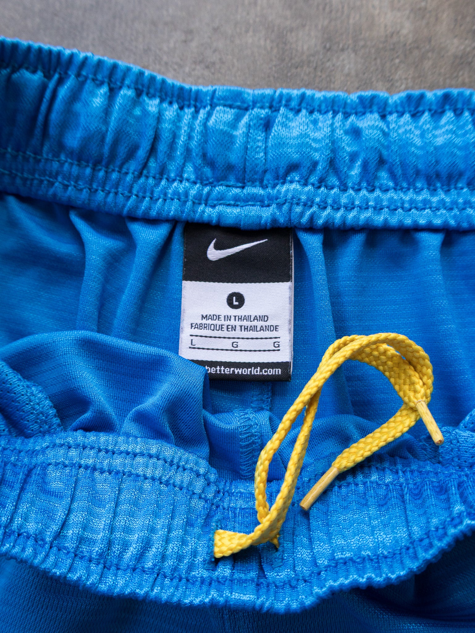 Vintage Blue Nike Basketball Shorts (S)