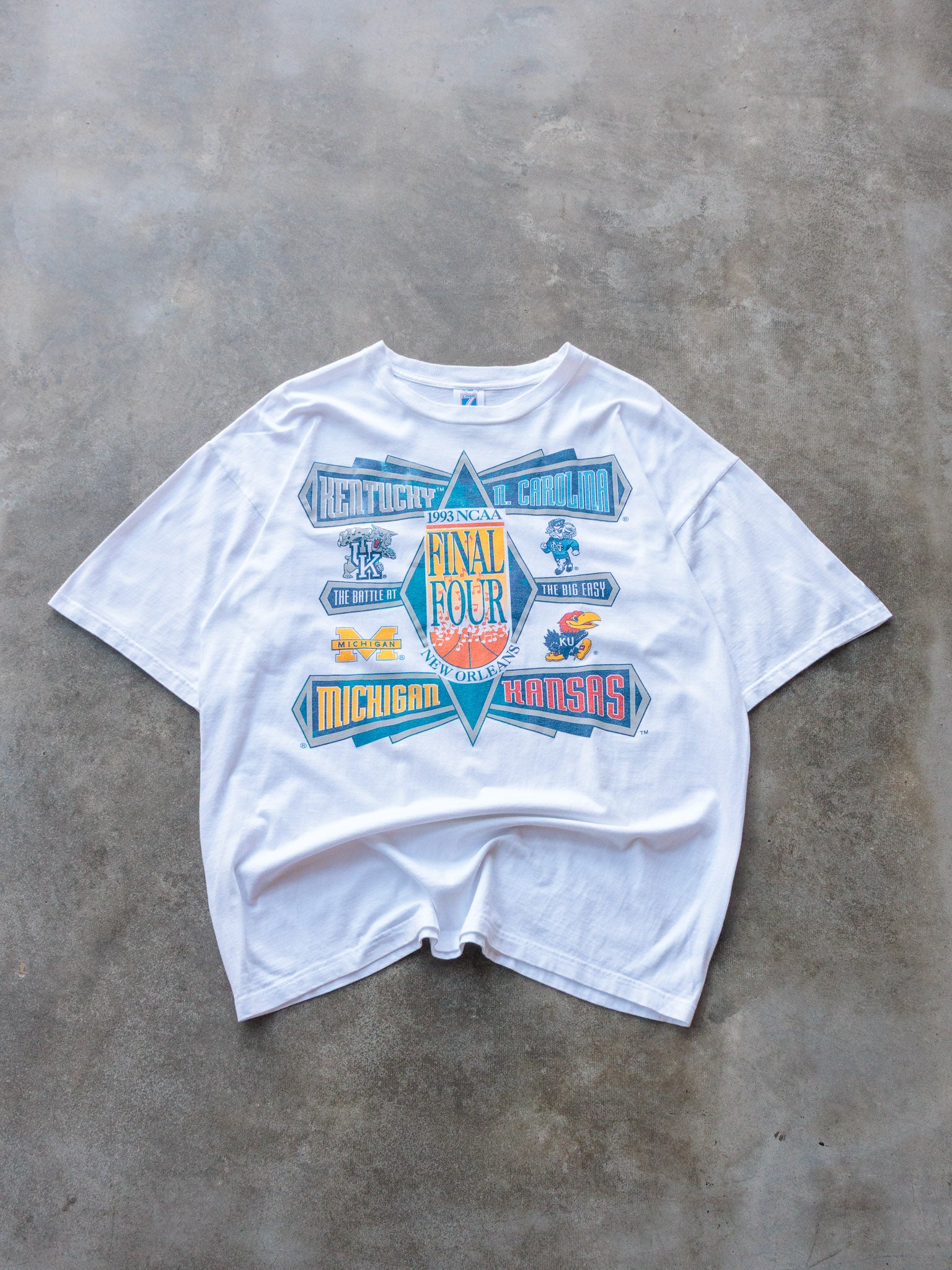 Vintage 1993 NCAA Final Four New Orleans Tee (XL)
