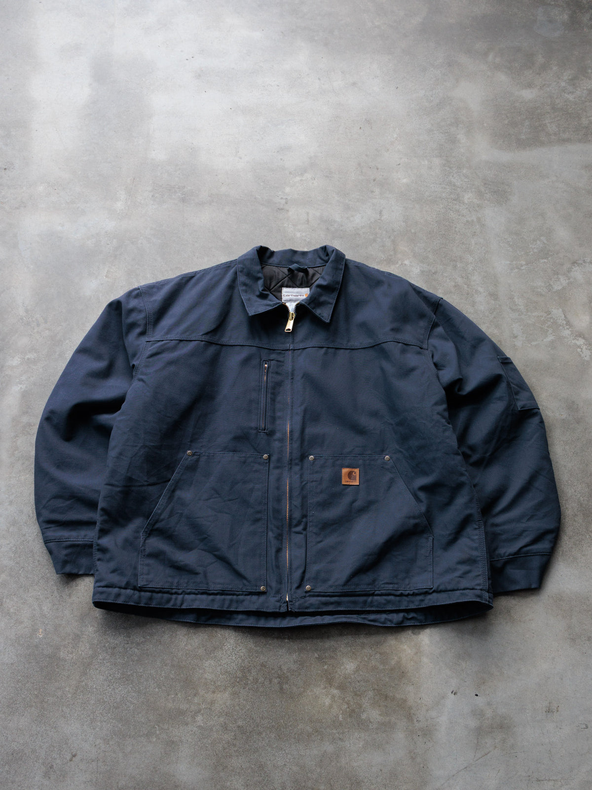 Vintage Navy Carhartt Jacket (2XL)