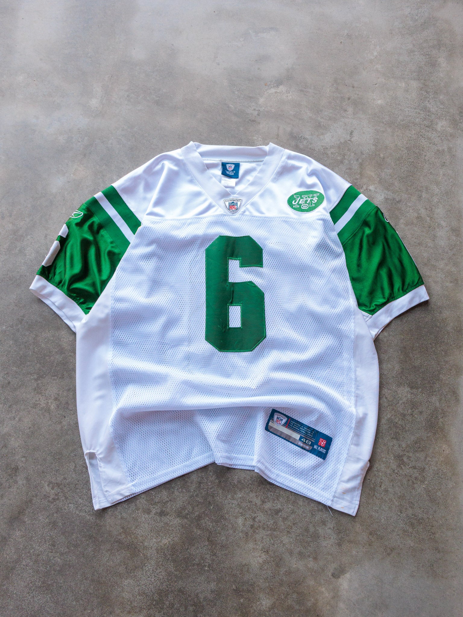 Vintage Reebok New York Jets Mark Sanchez NFL Jersey (L)