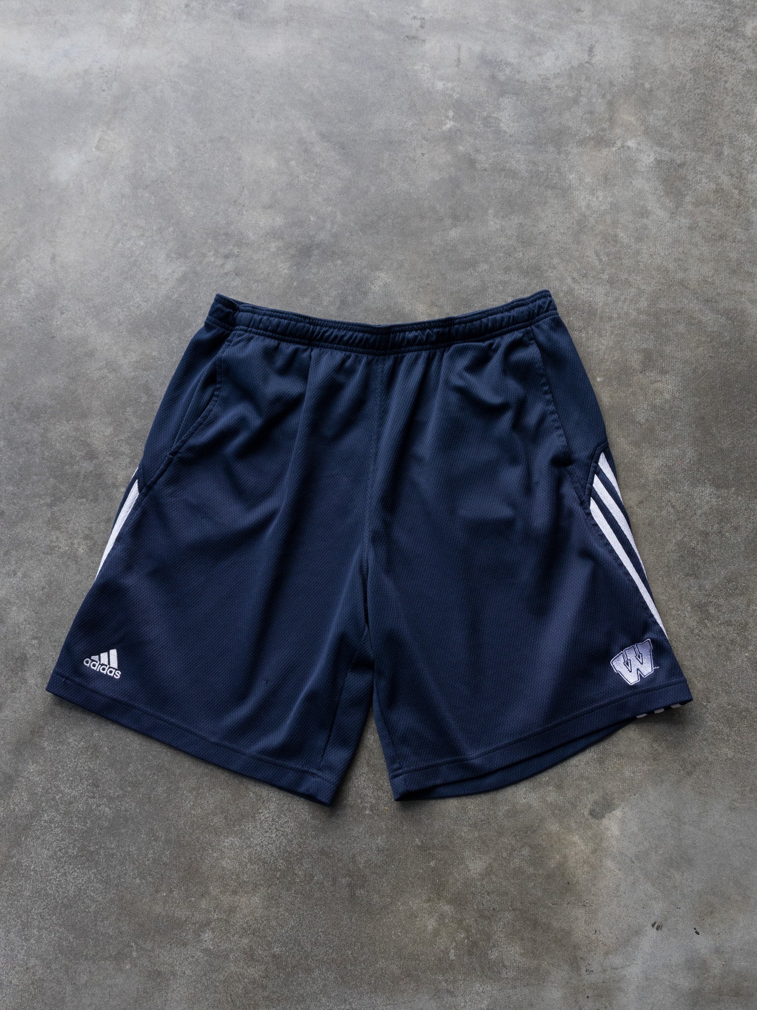 Vintage Adidas Washington Huskies Shorts (L)