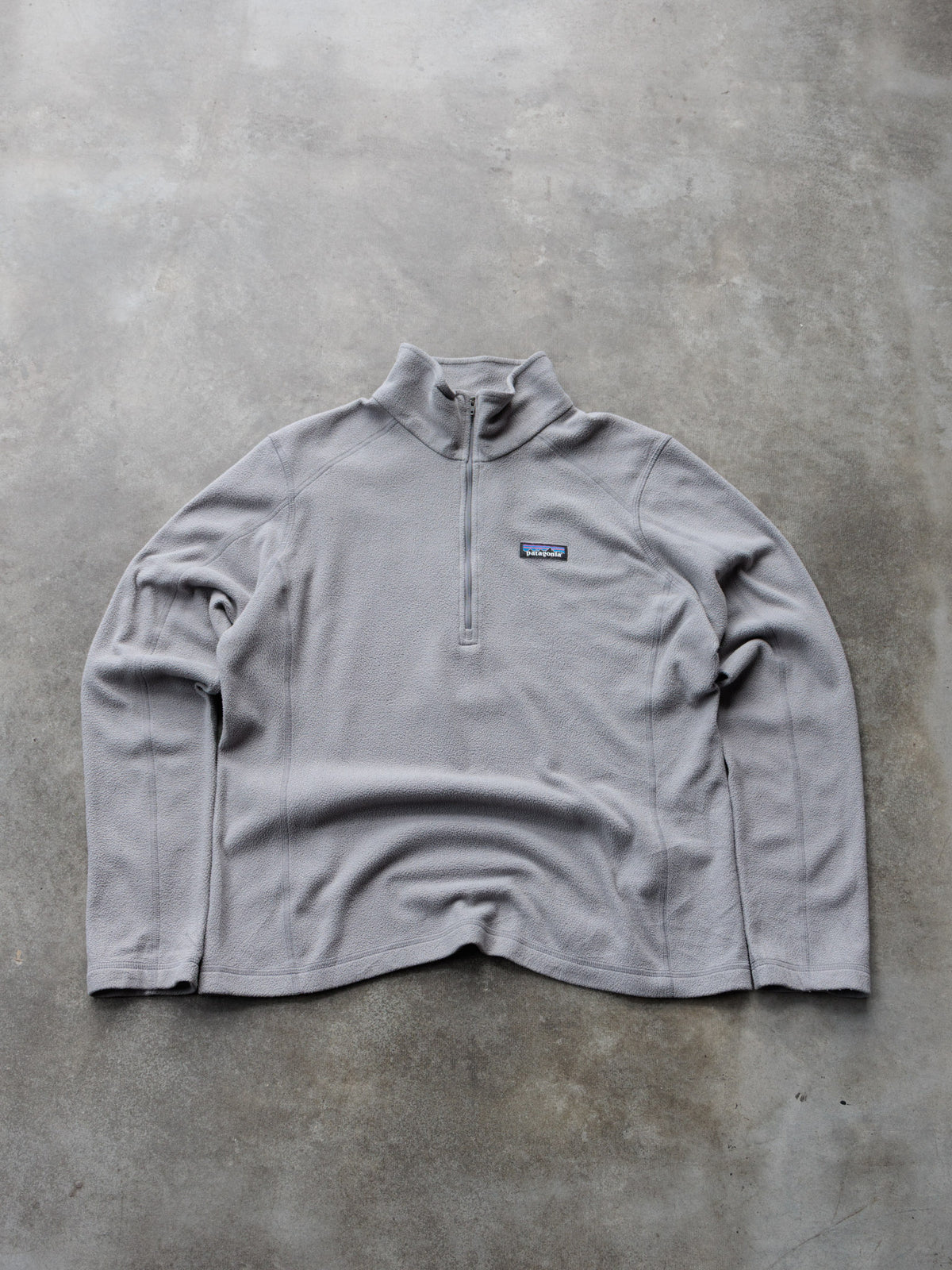 Grey Patagonia Fleece Quarter Zip (L)